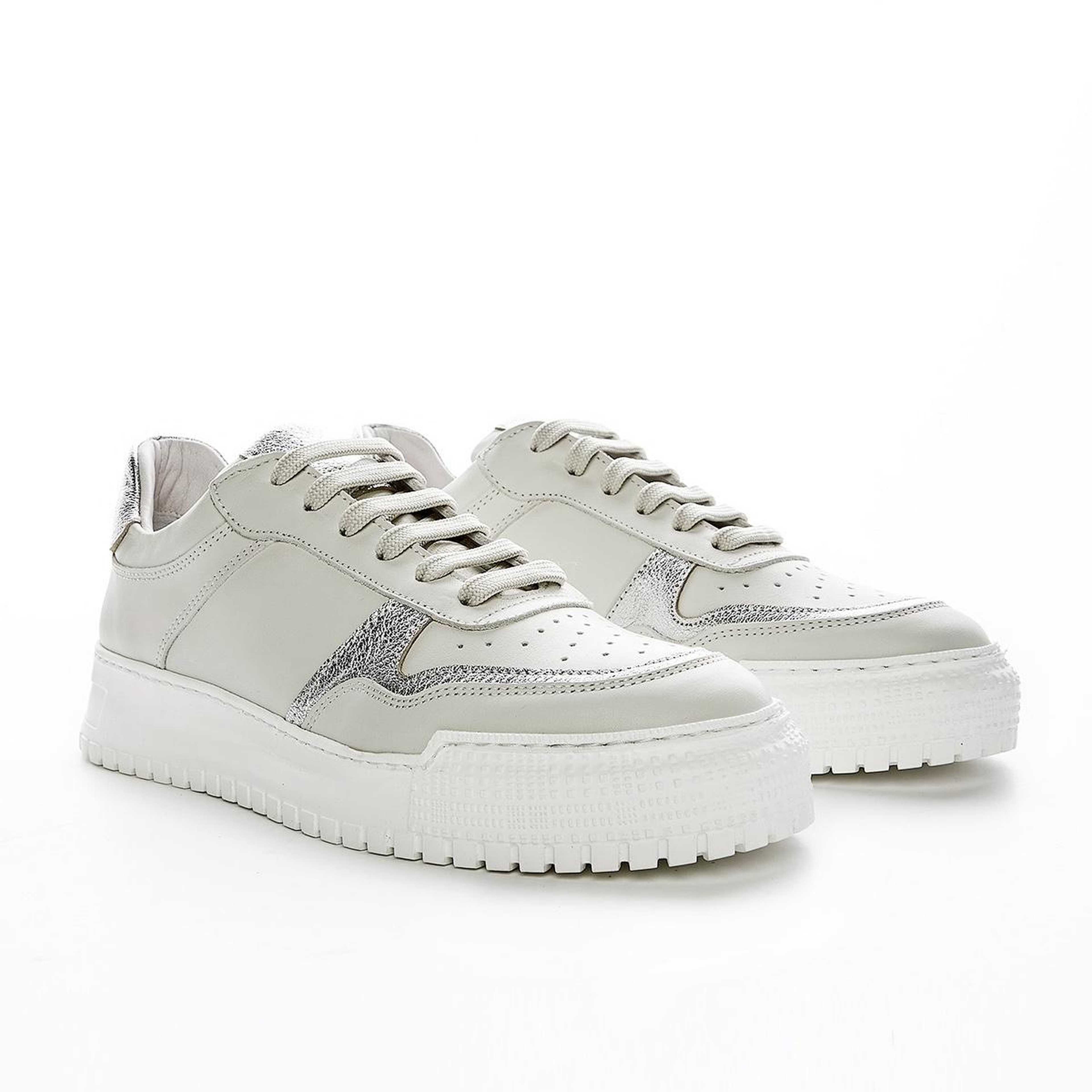 Valmenti Kadın Hakiki Deri Beyaz Multi Sneakers & Spor Ayakkabı