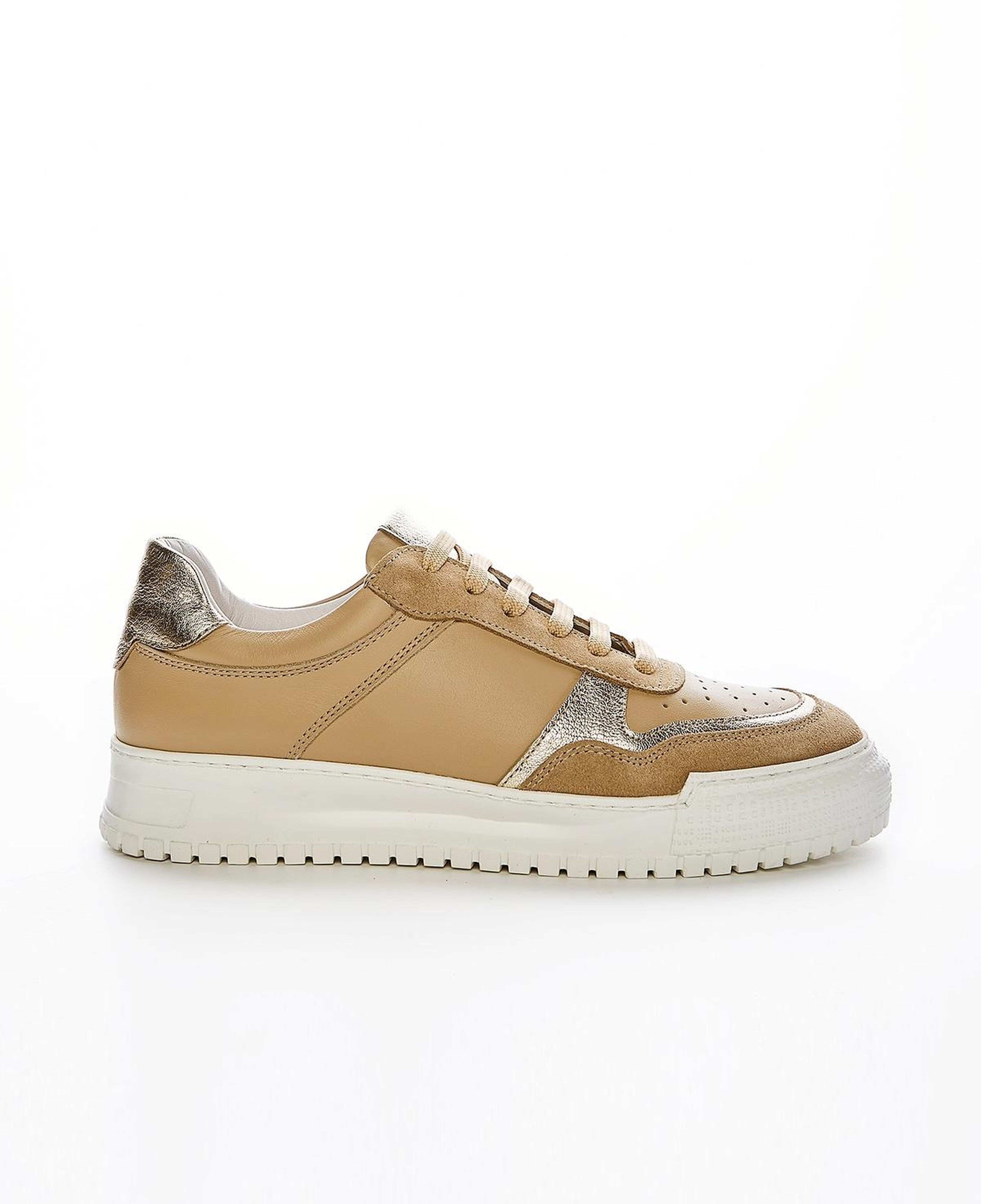 Valmenti Kadın Hakiki Deri Nude Multi Sneakers & Spor Ayakkabı
