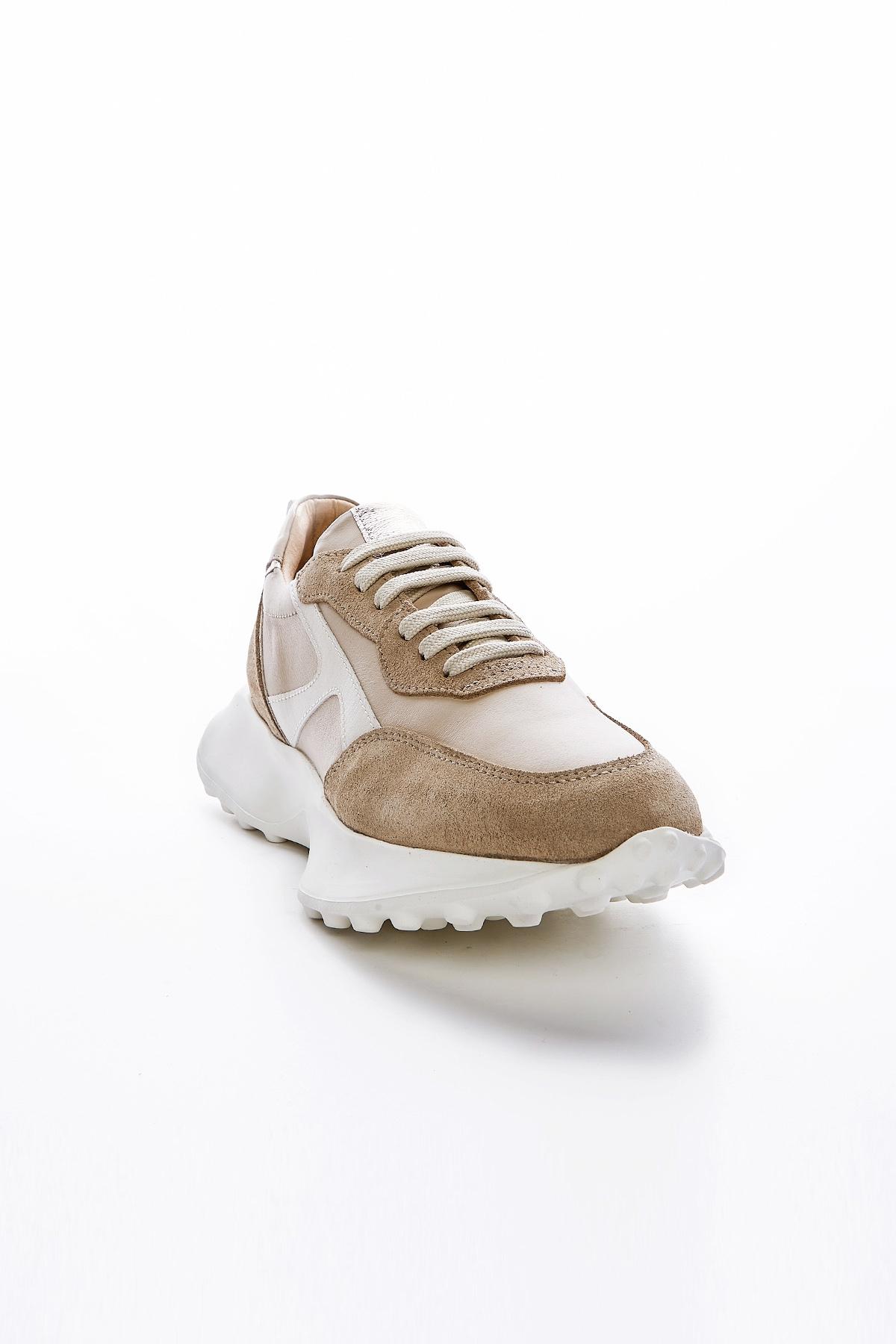 Valmenti Kadın Hakiki Deri Latte Multi Sneakers & Spor Ayakkabı