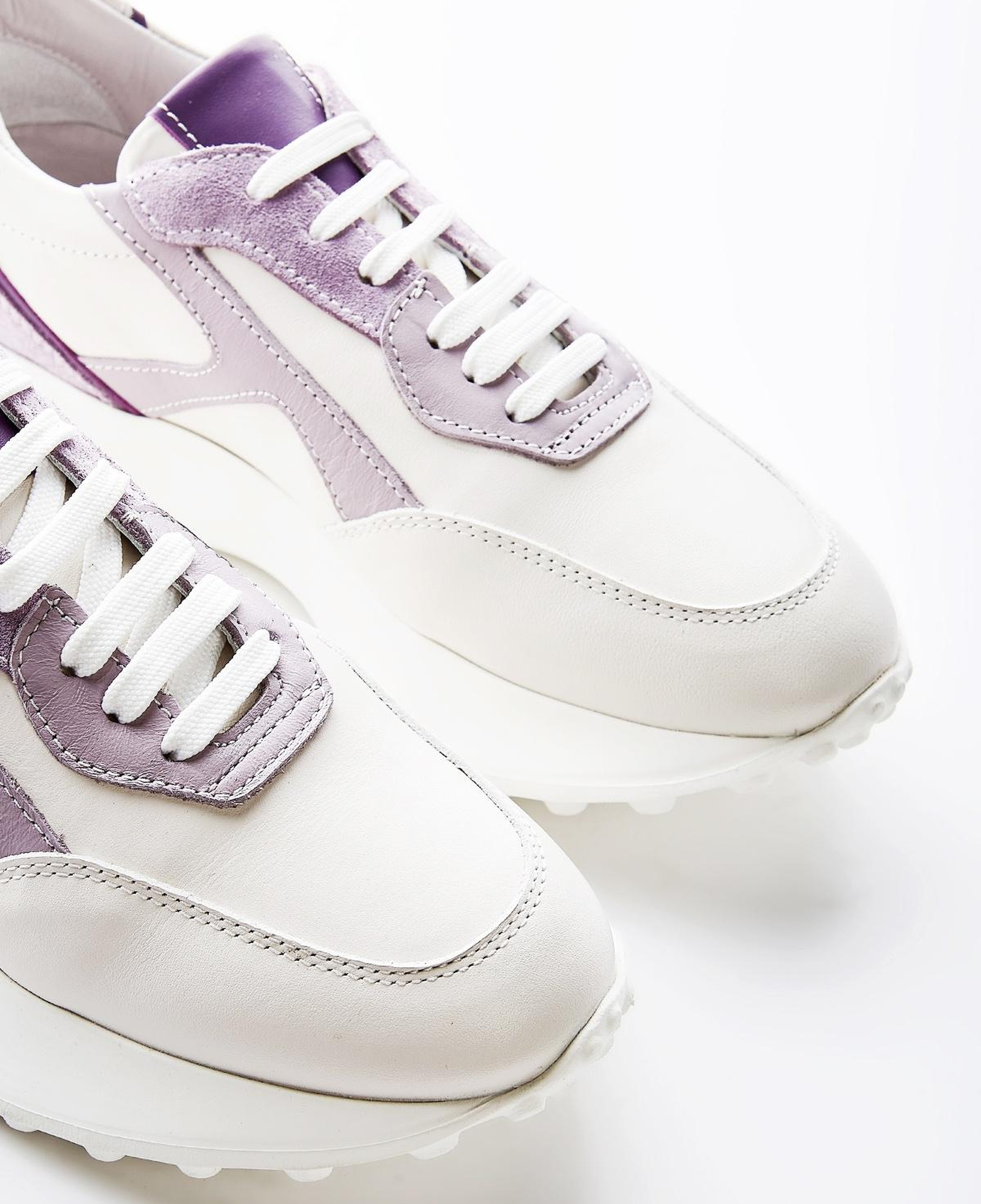 Valmenti Kadın Hakiki Deri Lila Multi Sneakers & Spor Ayakkabı