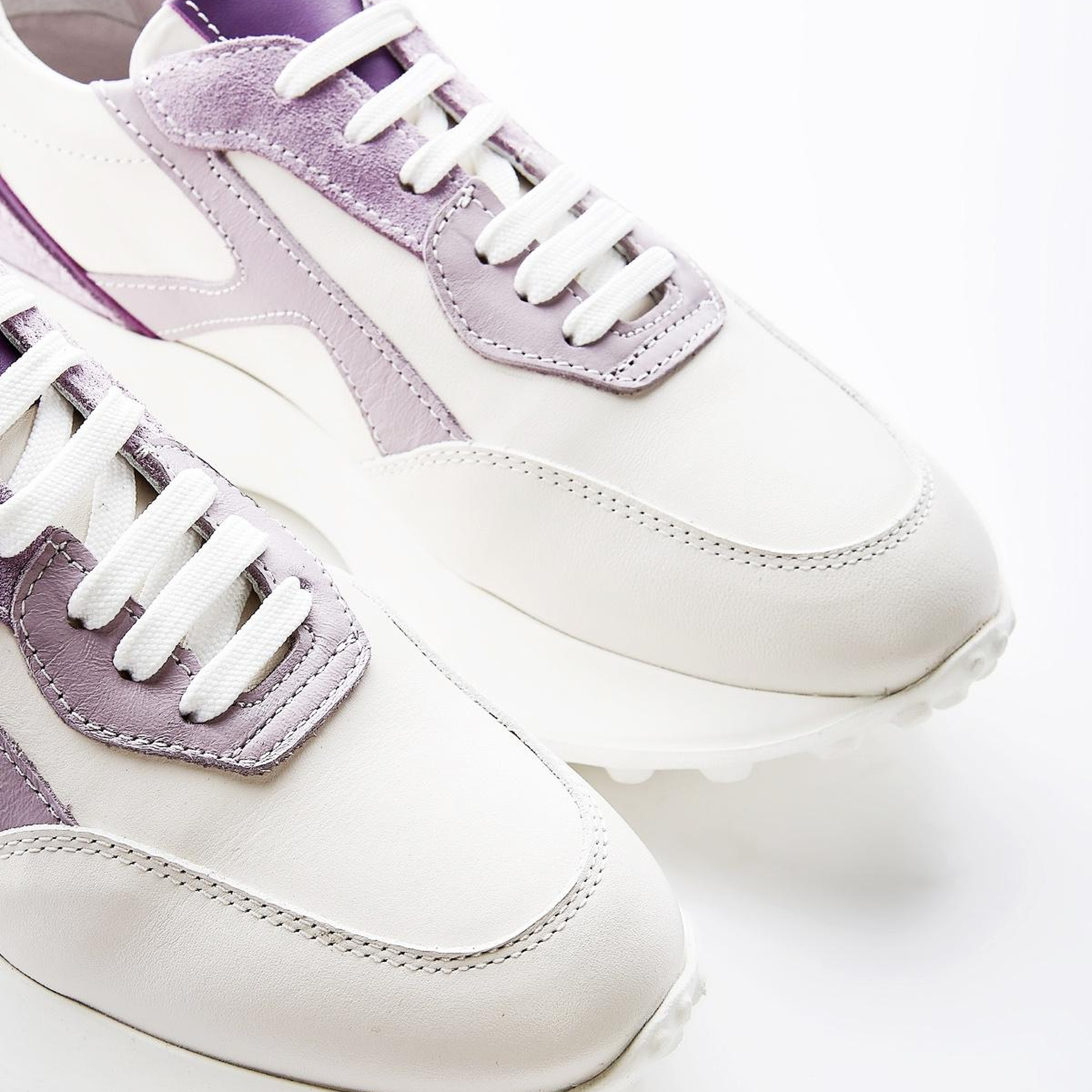 Valmenti Kadın Hakiki Deri Lila Multi Sneakers & Spor Ayakkabı