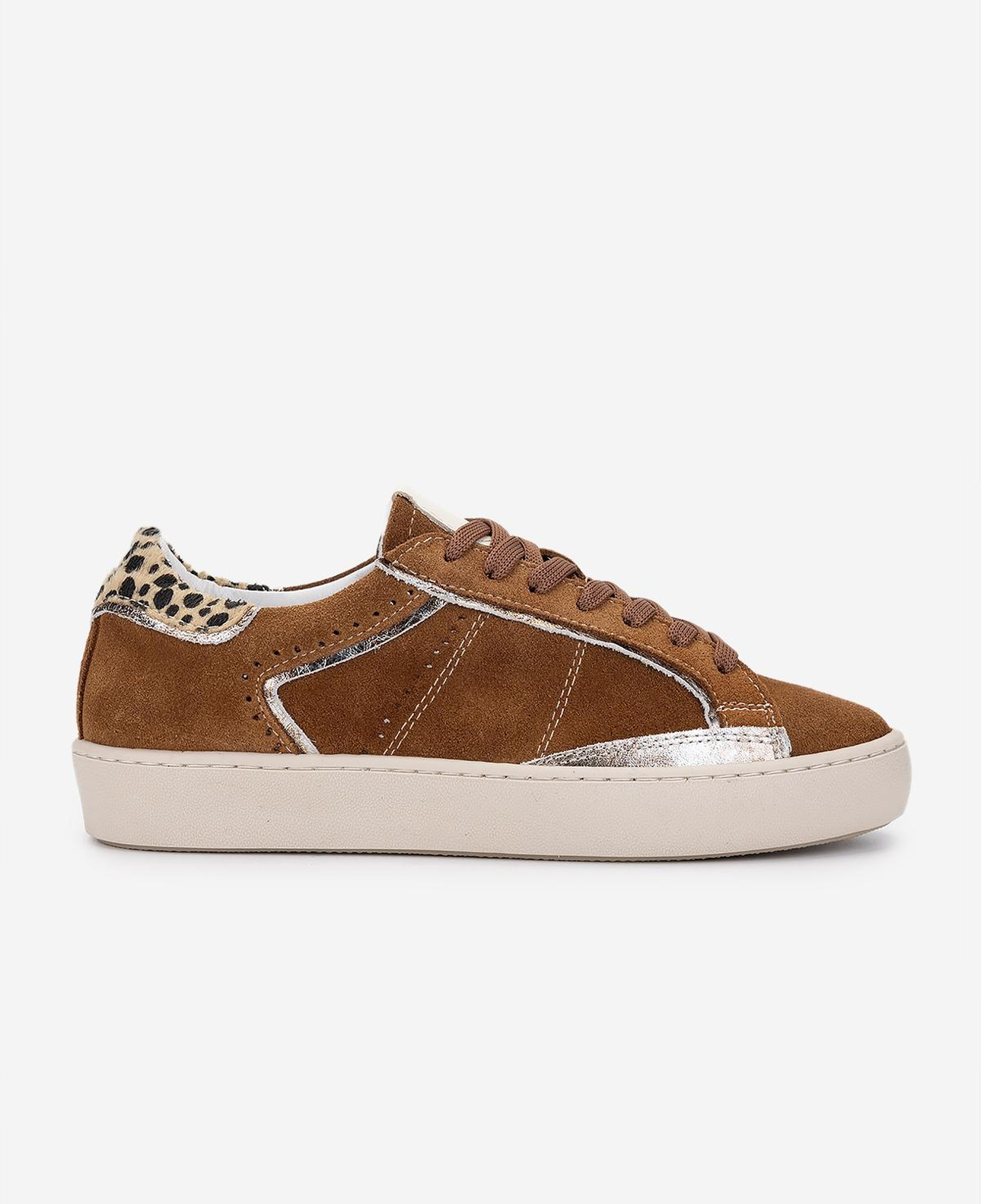 Valmenti Kadın Hakiki Deri Tütün Süet Sneakers & Spor Ayakkabı