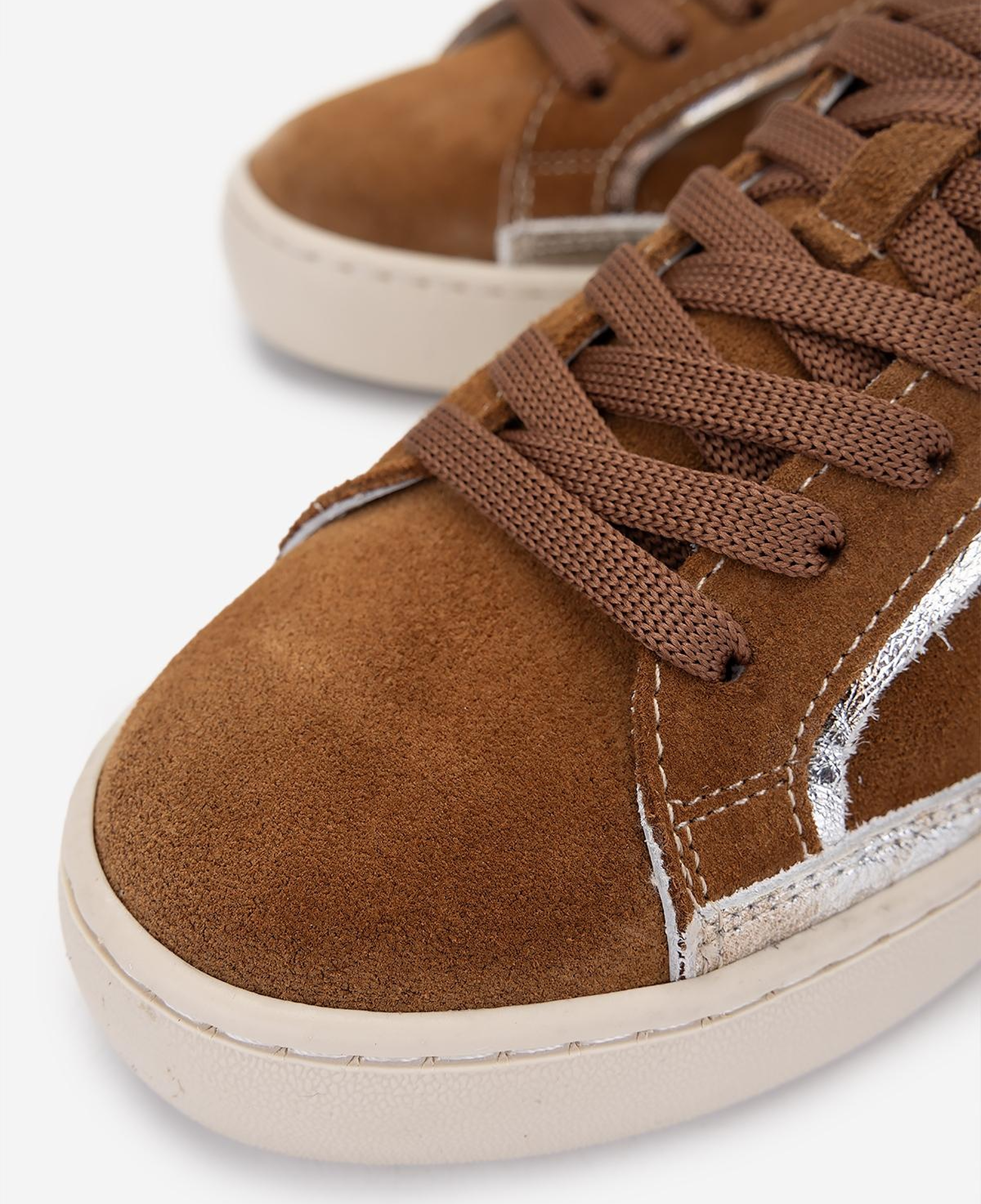 Valmenti Kadın Hakiki Deri Tütün Süet Sneakers & Spor Ayakkabı