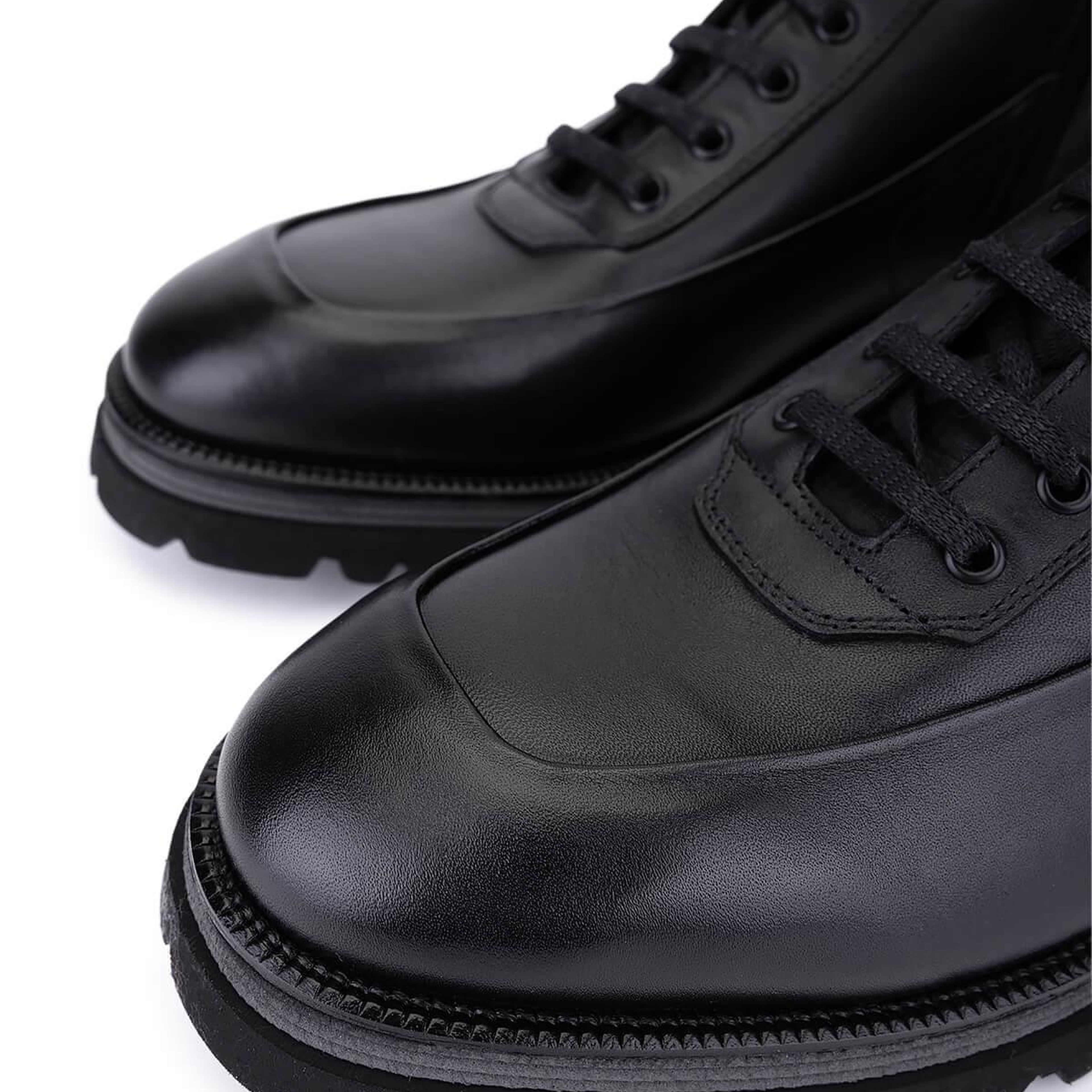 Tamer Tanca Erkek Hakiki Deri Siyah Casual Bot