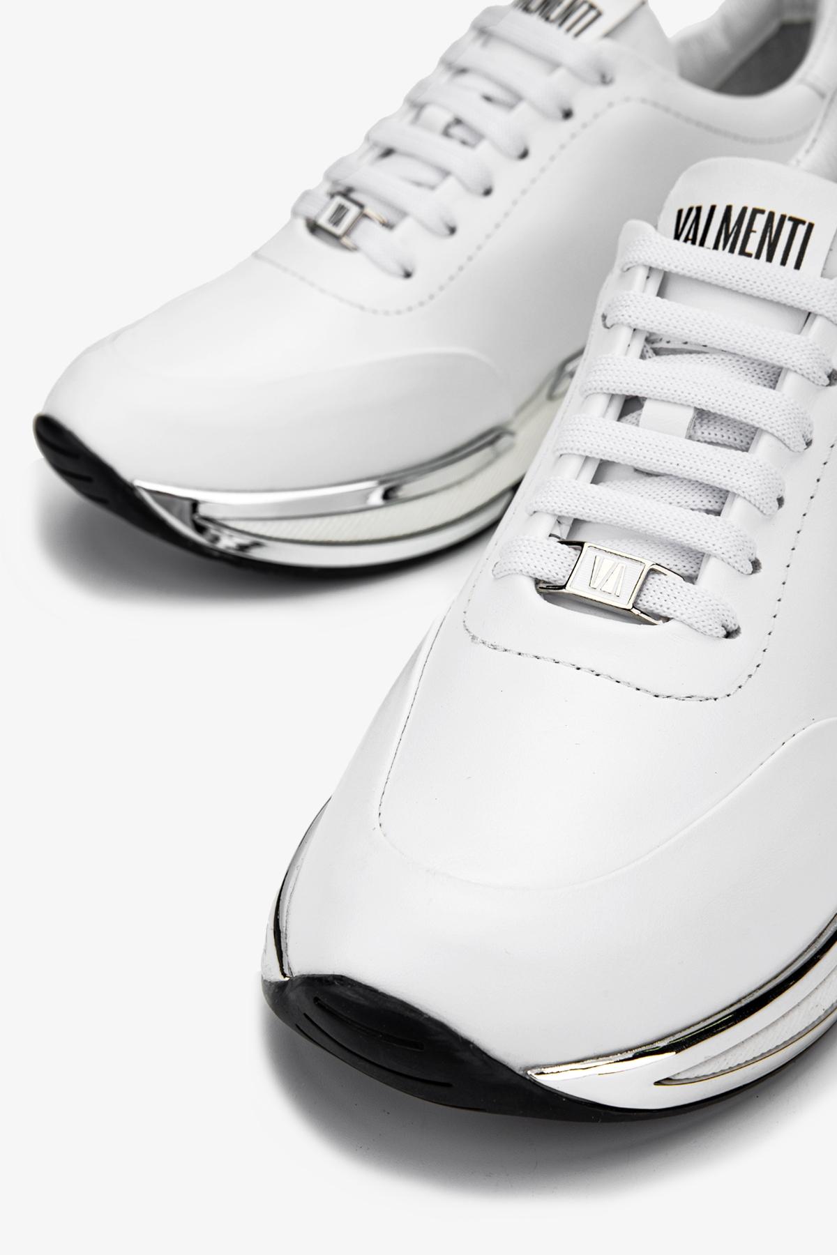 Valmenti Kadın Hakiki Deri Beyaz Sneakers & Spor Ayakkabı