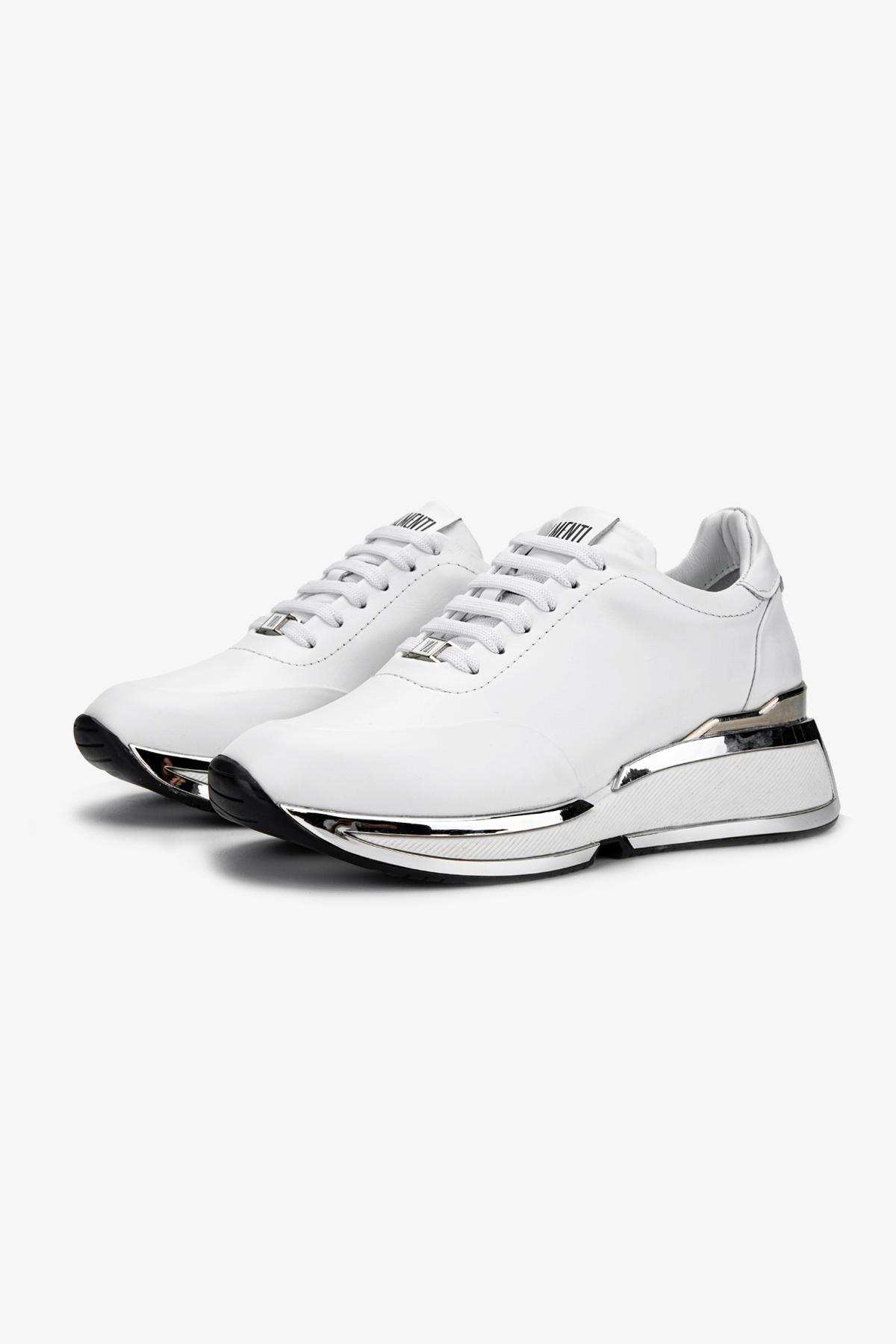 Valmenti Kadın Hakiki Deri Beyaz Sneakers & Spor Ayakkabı