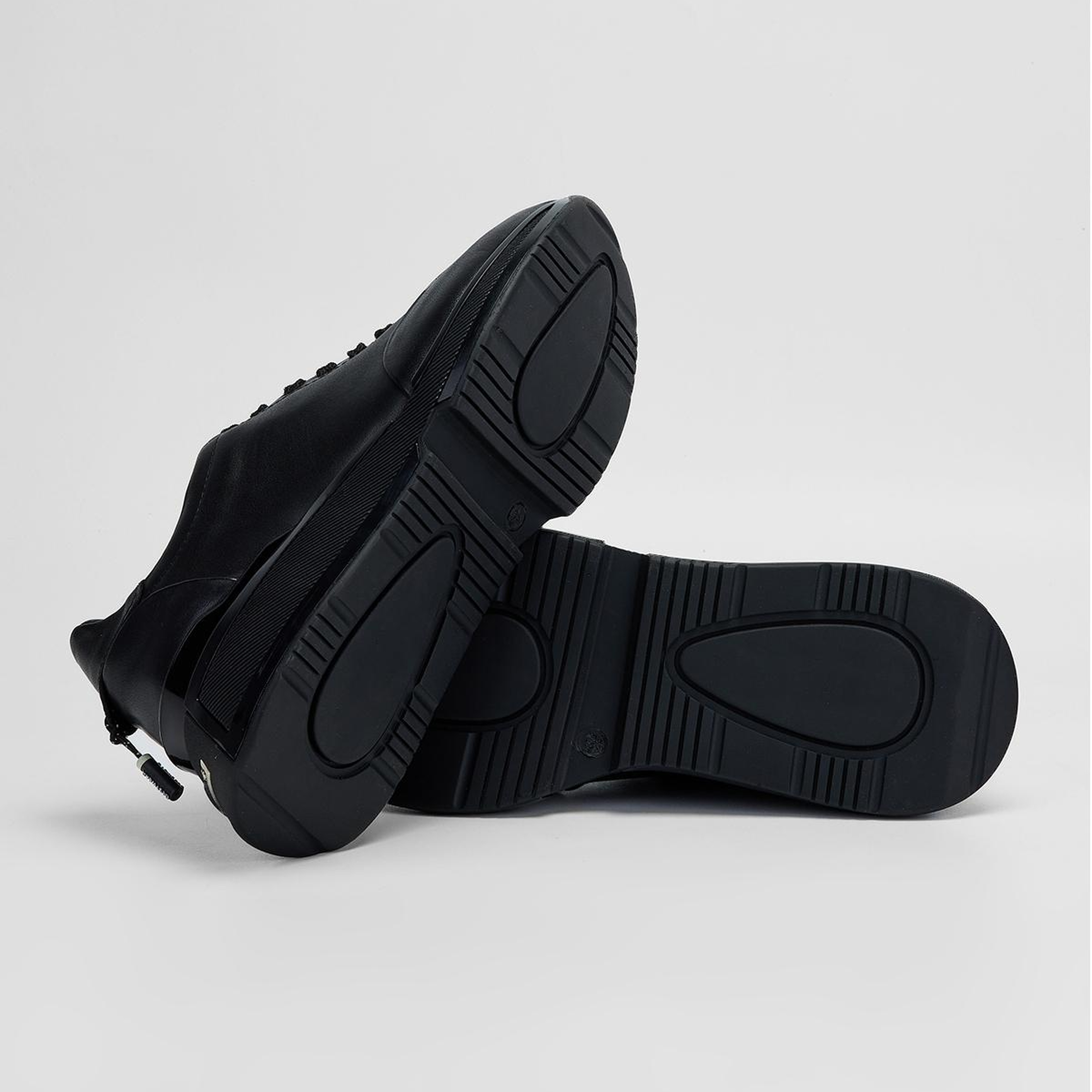 Valmenti Kadın Hakiki Deri Siyah Sneakers & Spor Ayakkabı