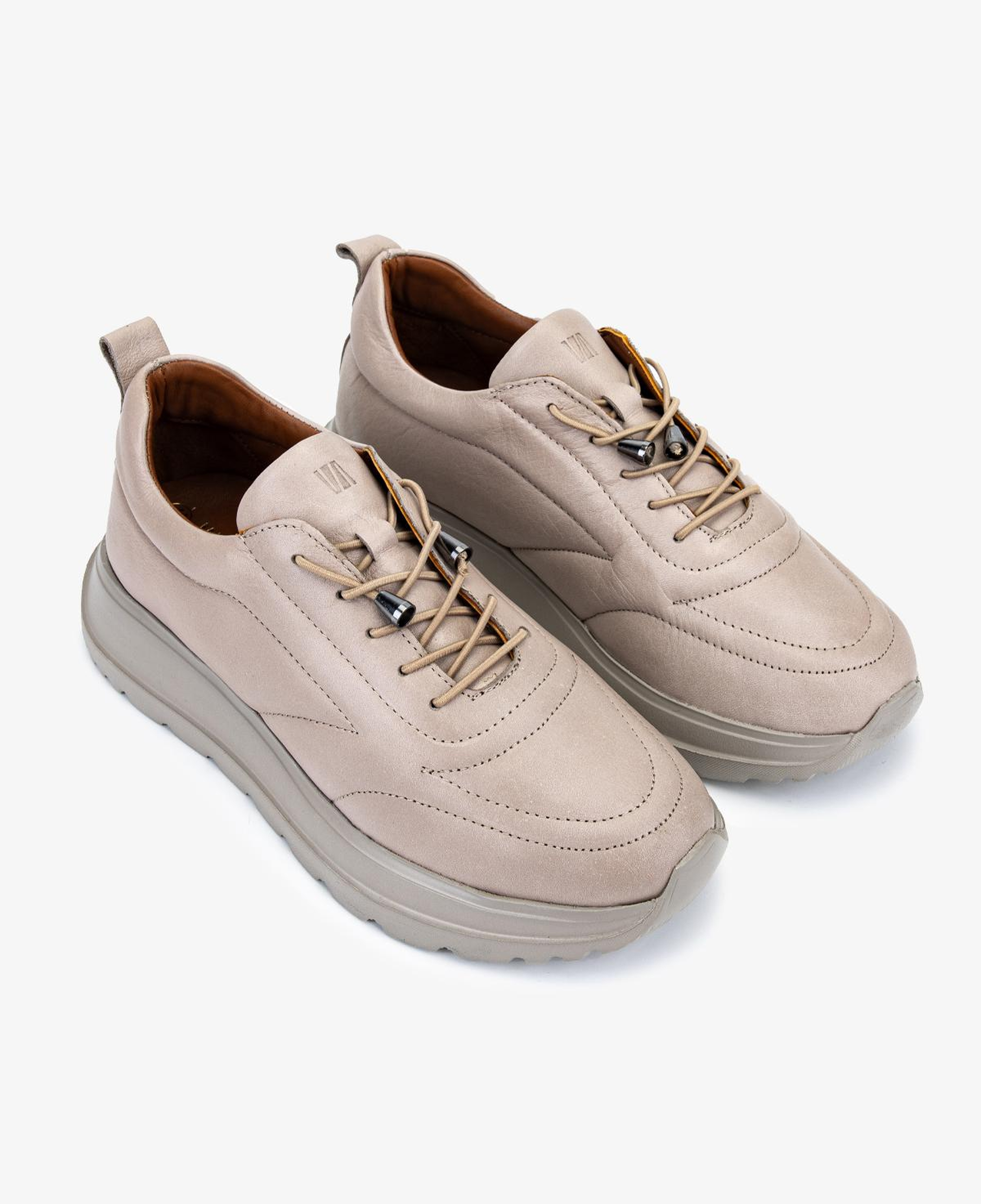 Valmenti Kadın Hakiki Deri Vizon Sneakers & Spor Ayakkabı