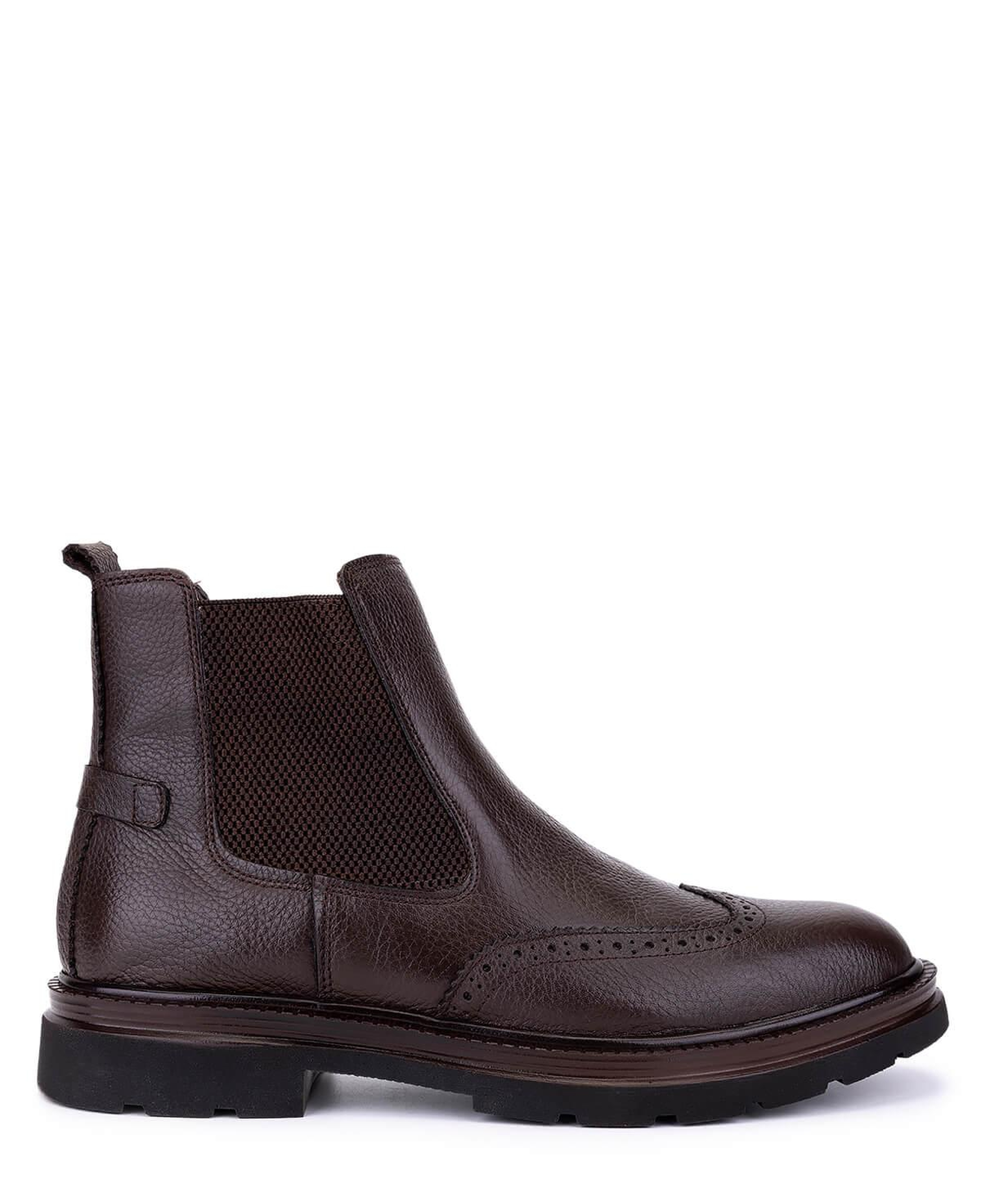 Tamer Tanca Erkek Hakiki Deri Kahverengi Casual Bot