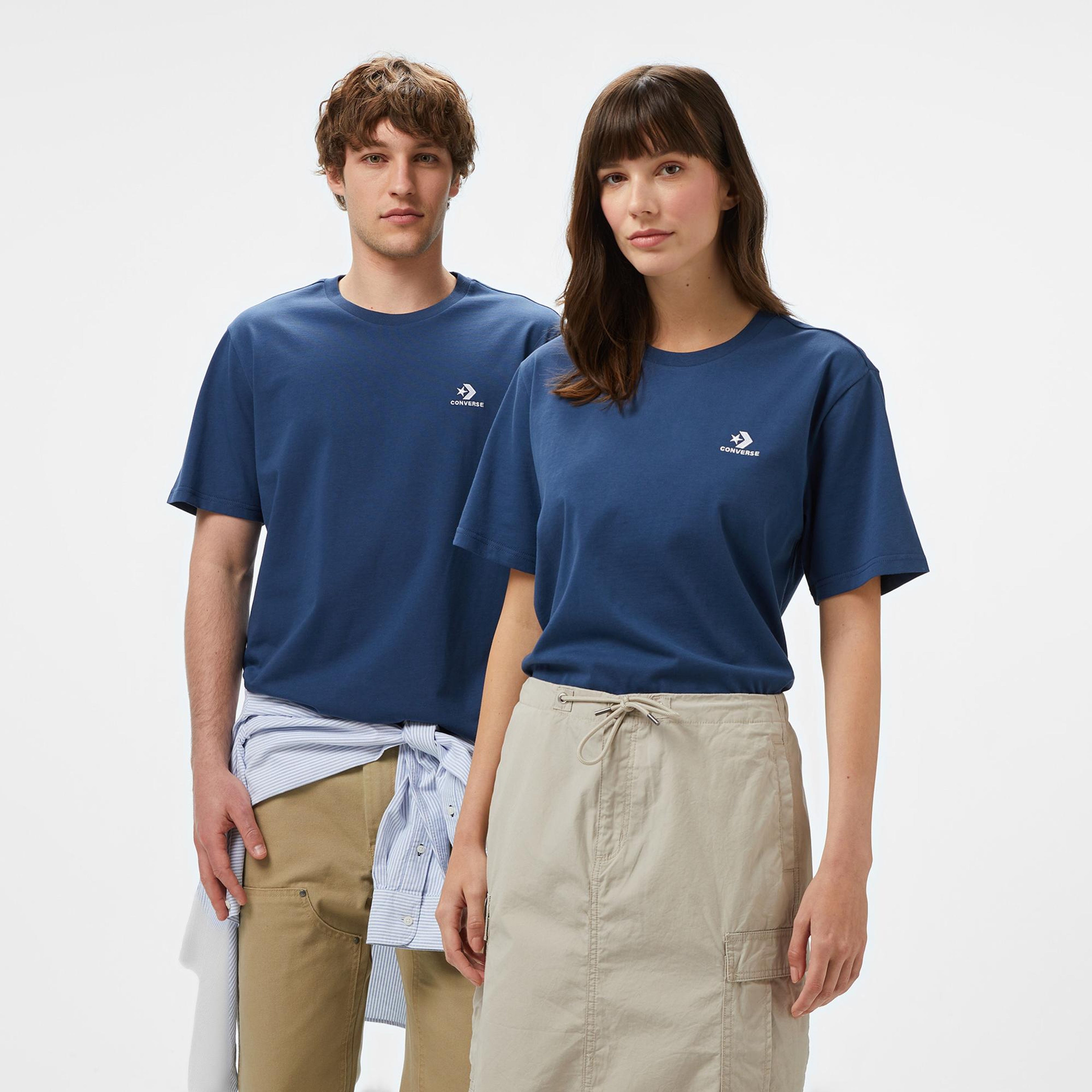 Converse Go-To Unisex Lacivert T-Shirt