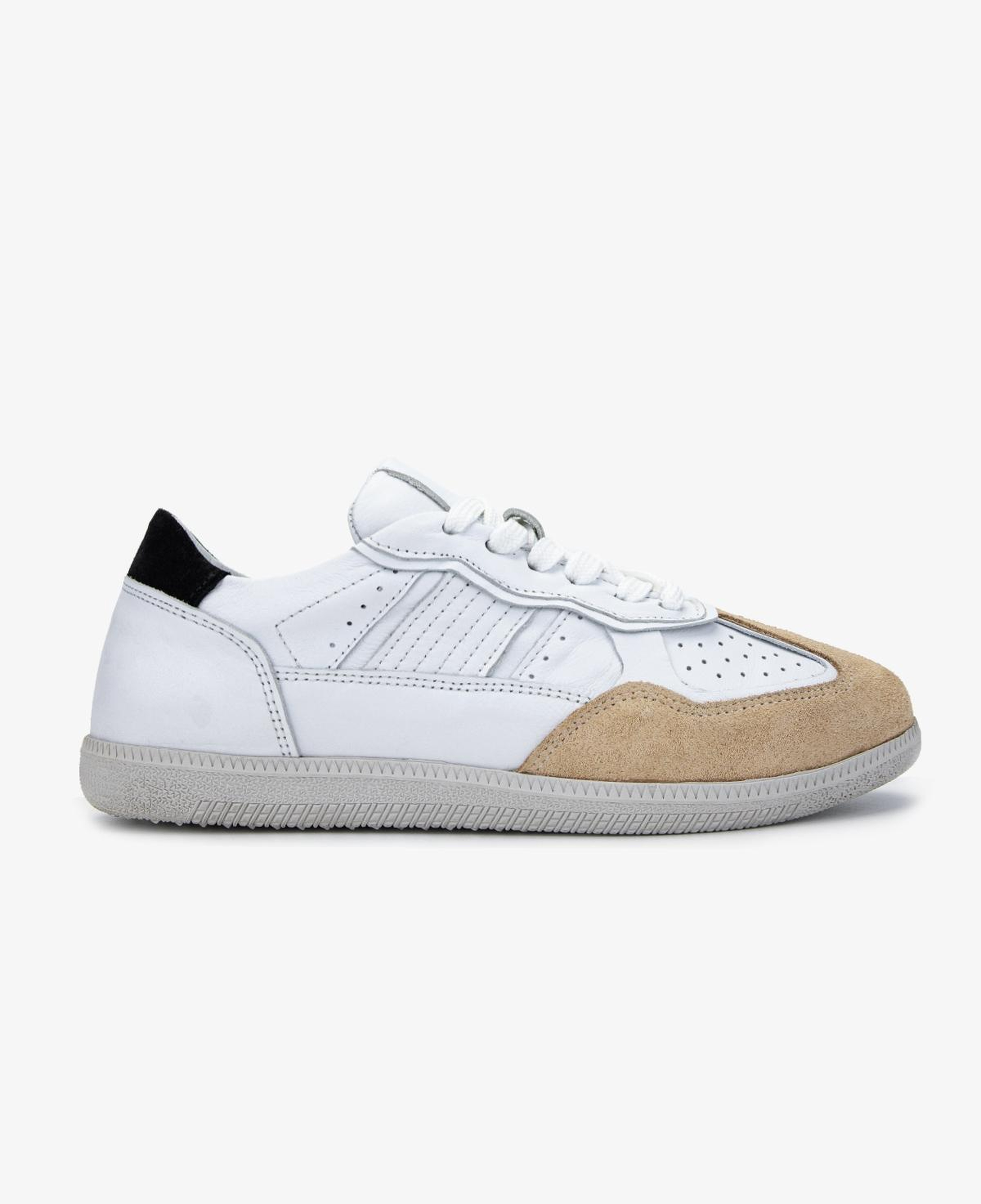 Valmenti Kadın Hakiki Deri Bej Sneakers & Spor Ayakkabı