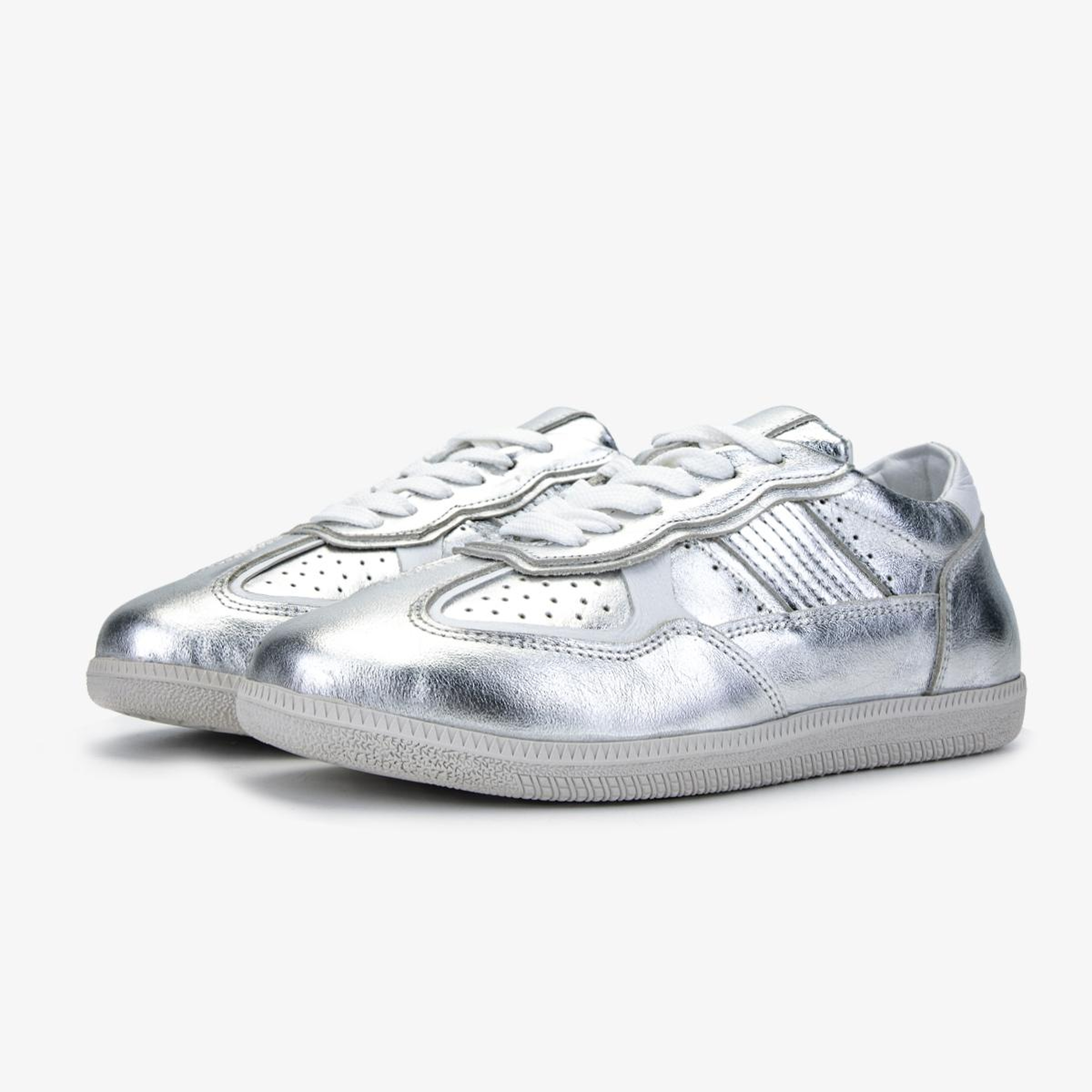 Valmenti Kadın Hakiki Deri Gri Sneakers & Spor Ayakkabı