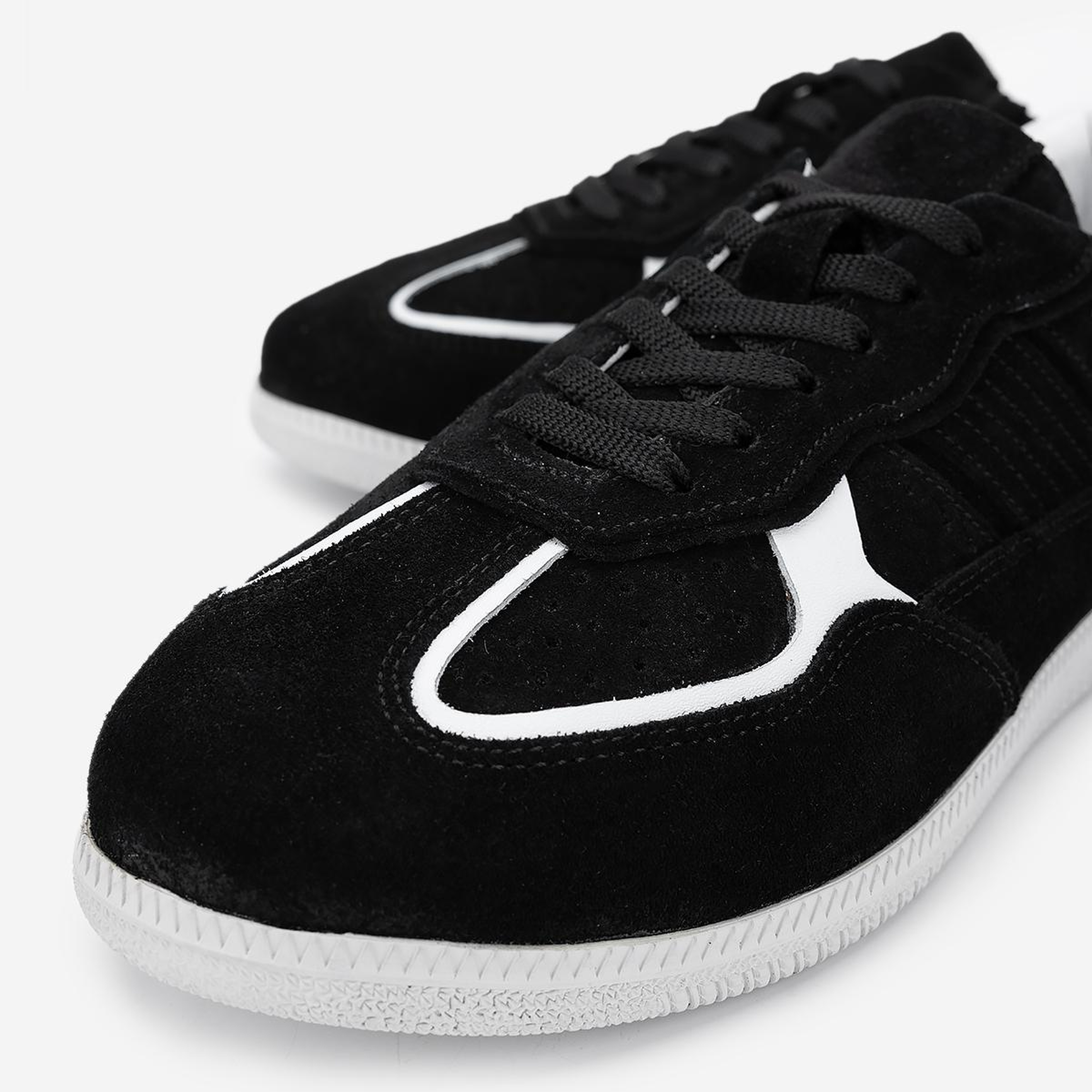 Valmenti Kadın Hakiki Deri Siyah Sneakers & Spor Ayakkabı