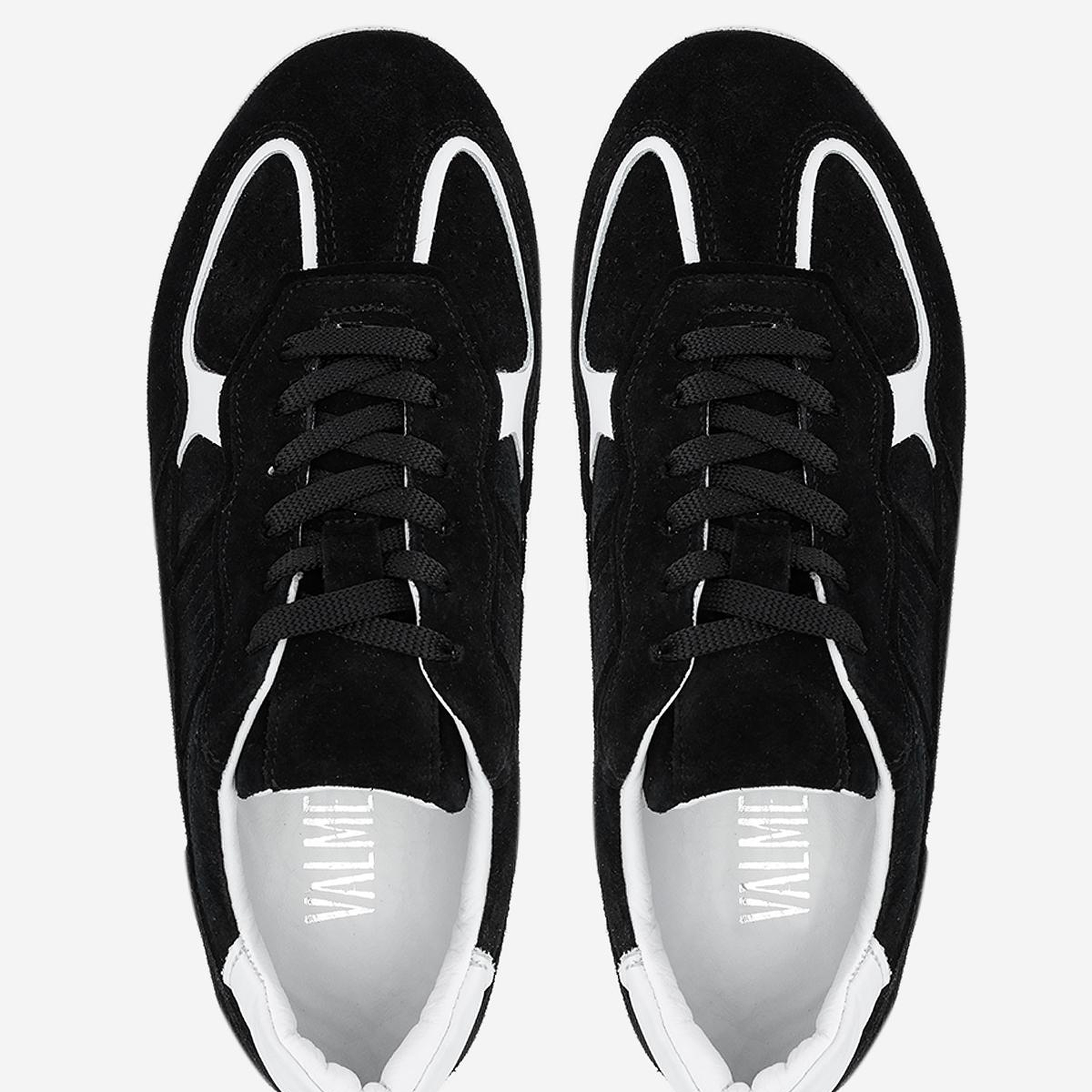 Valmenti Kadın Hakiki Deri Siyah Sneakers & Spor Ayakkabı