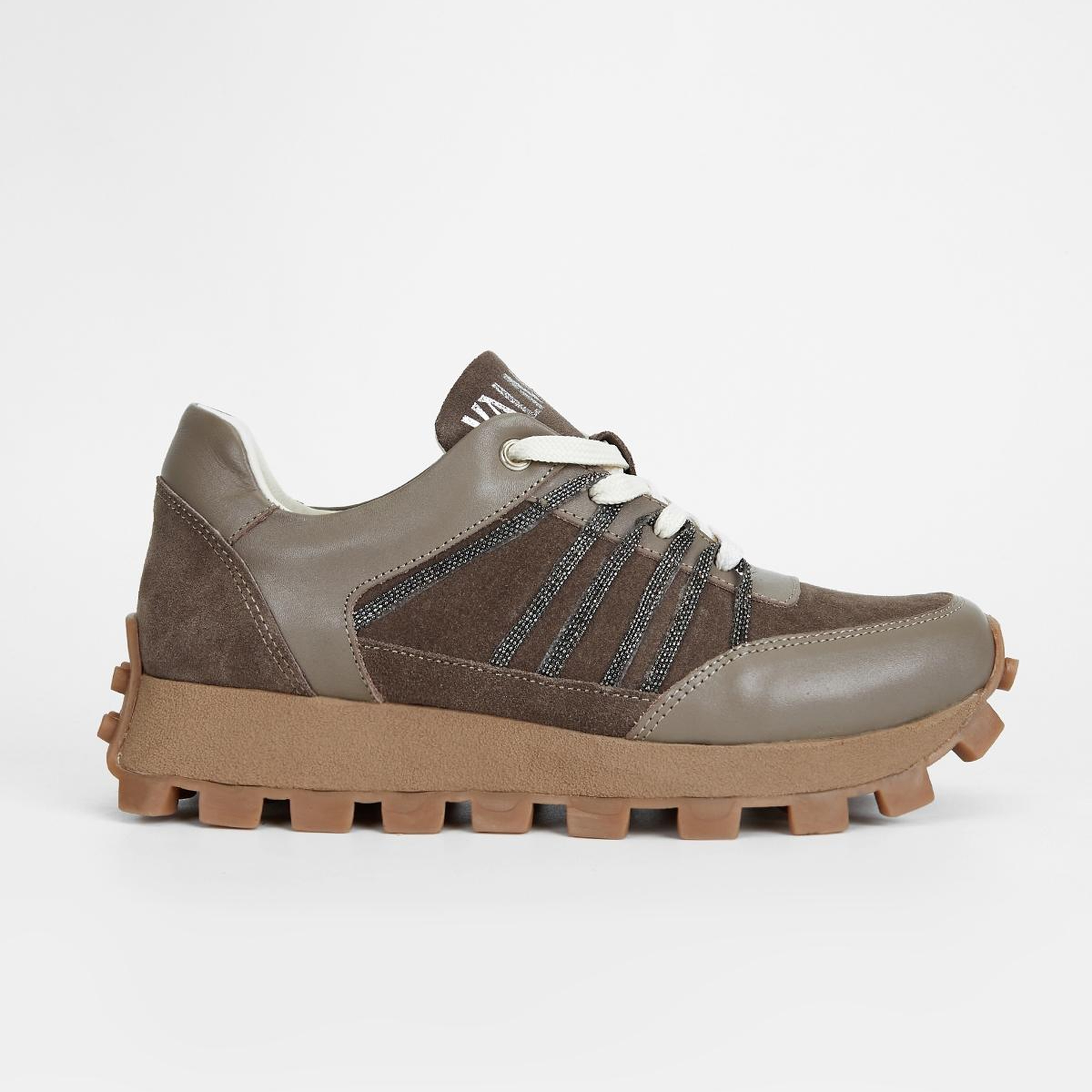 Valmenti Kadın Hakiki Deri Vizon Süet Sneakers & Spor Ayakkabı