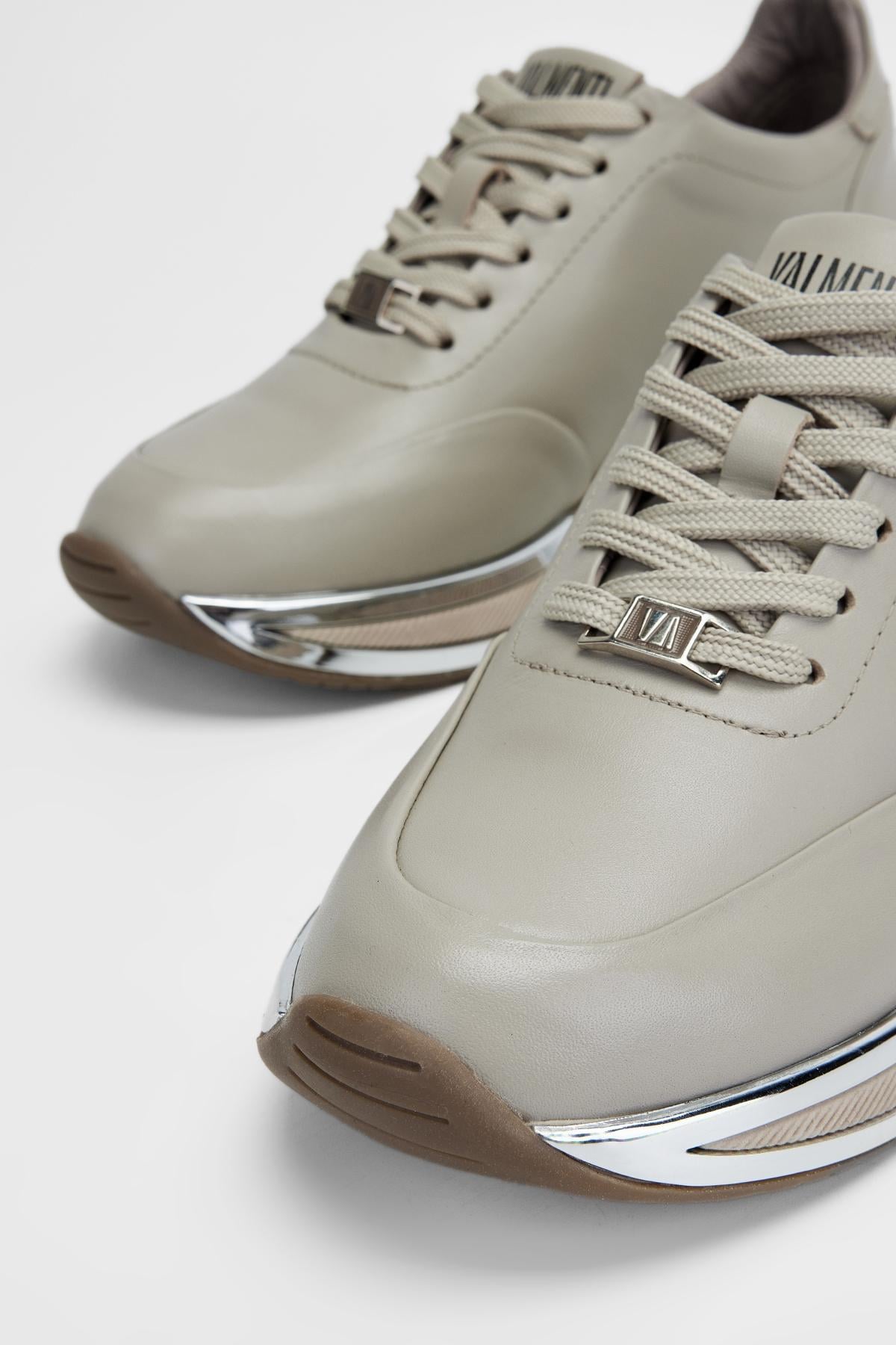 Valmenti Kadın Hakiki Deri Vizon Sneakers & Spor Ayakkabı