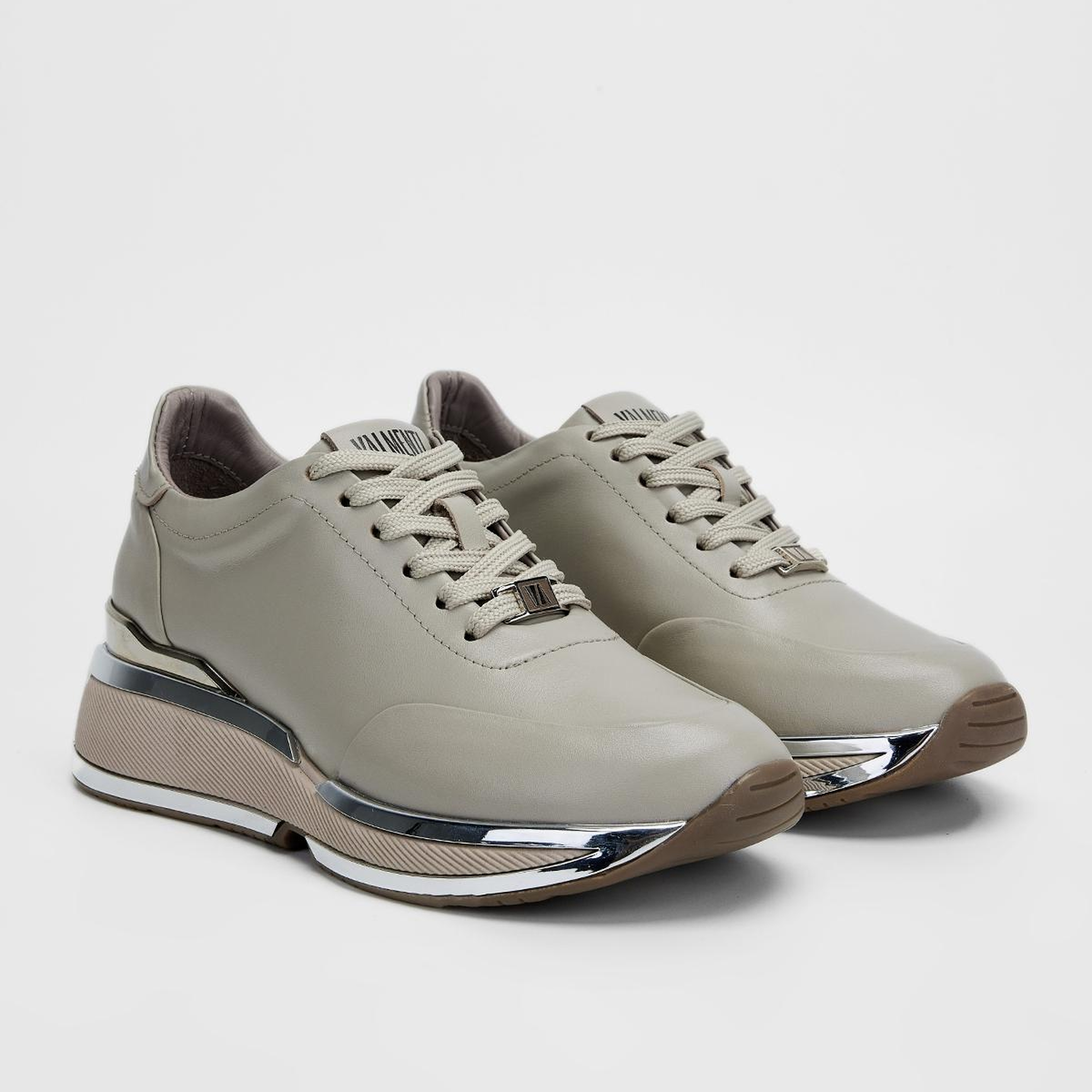 Valmenti Kadın Hakiki Deri Vizon Sneakers & Spor Ayakkabı