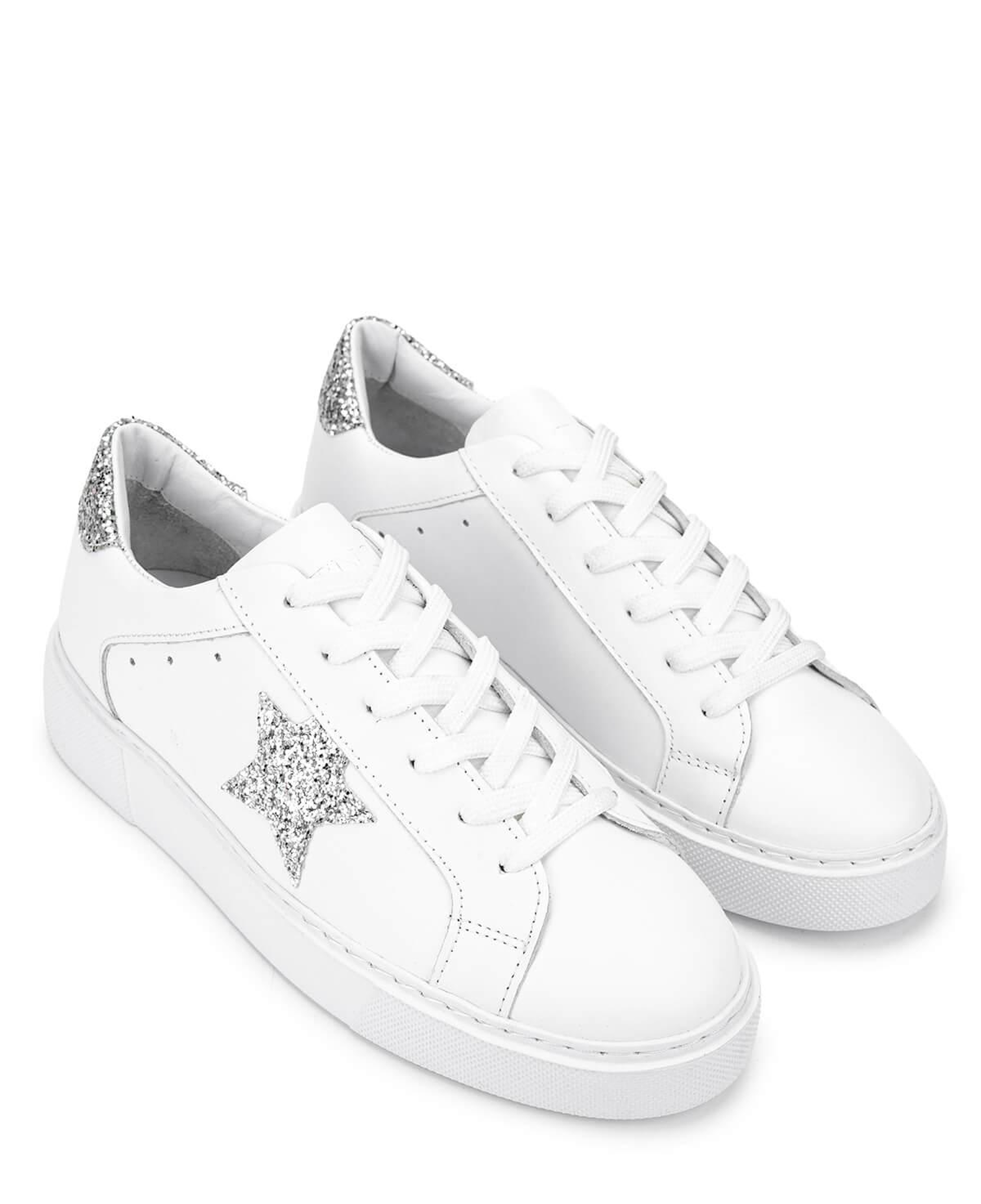 Tamer Tanca Kadın Deri/Tekstil Beyaz Sneakers & Spor Ayakkabı