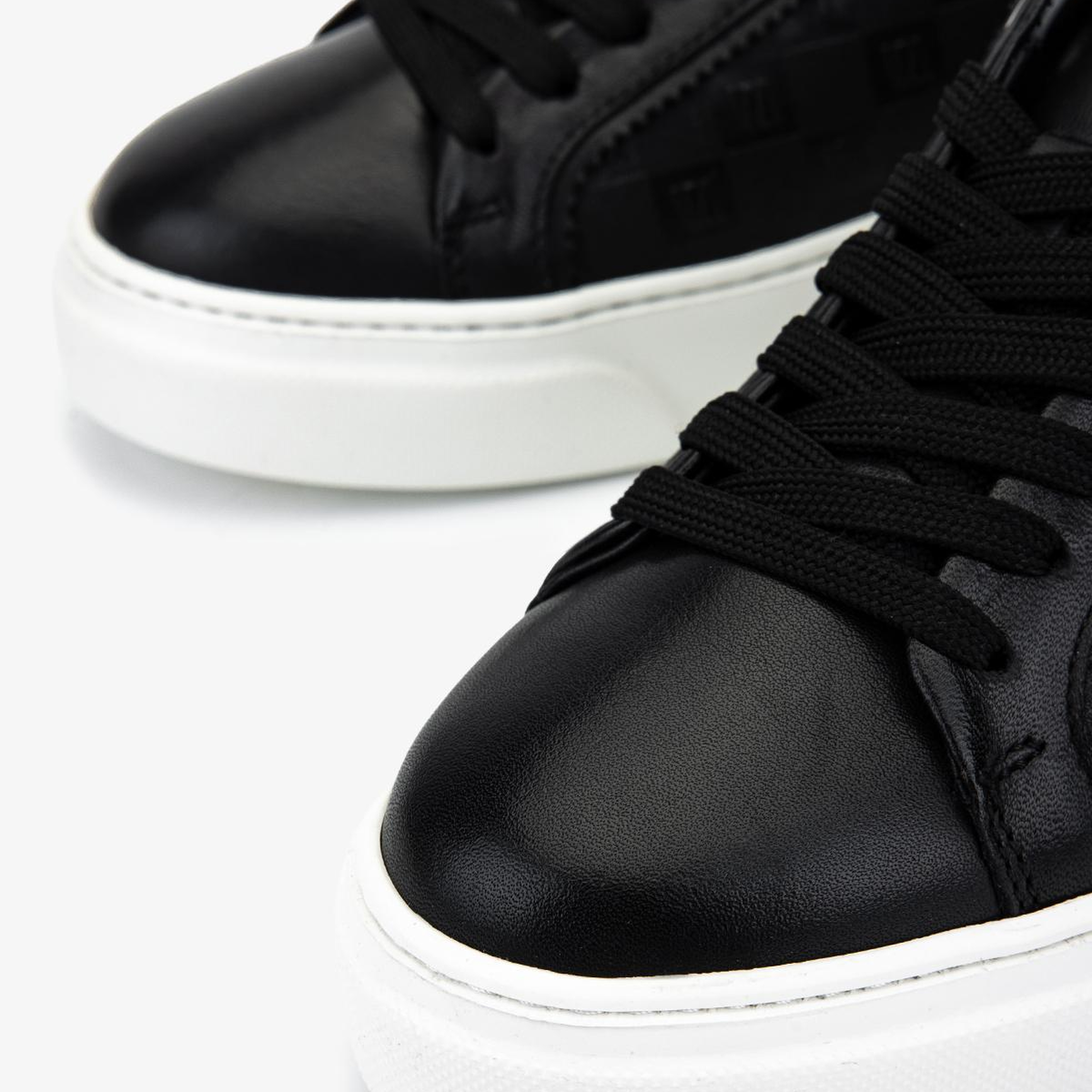 Valmenti Kadın Hakiki Deri Siyah Sneakers & Spor Ayakkabı