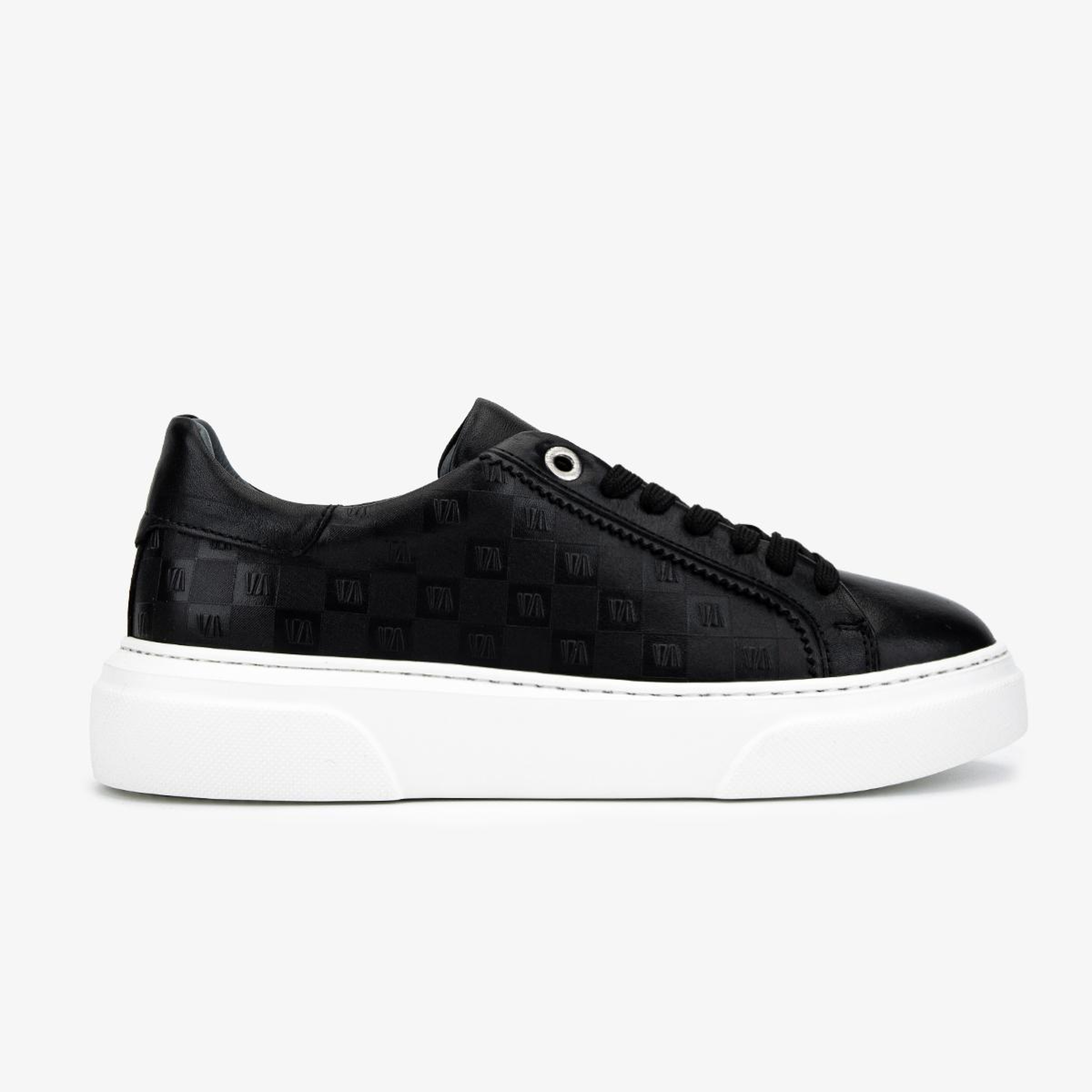 Valmenti Kadın Hakiki Deri Siyah Sneakers & Spor Ayakkabı