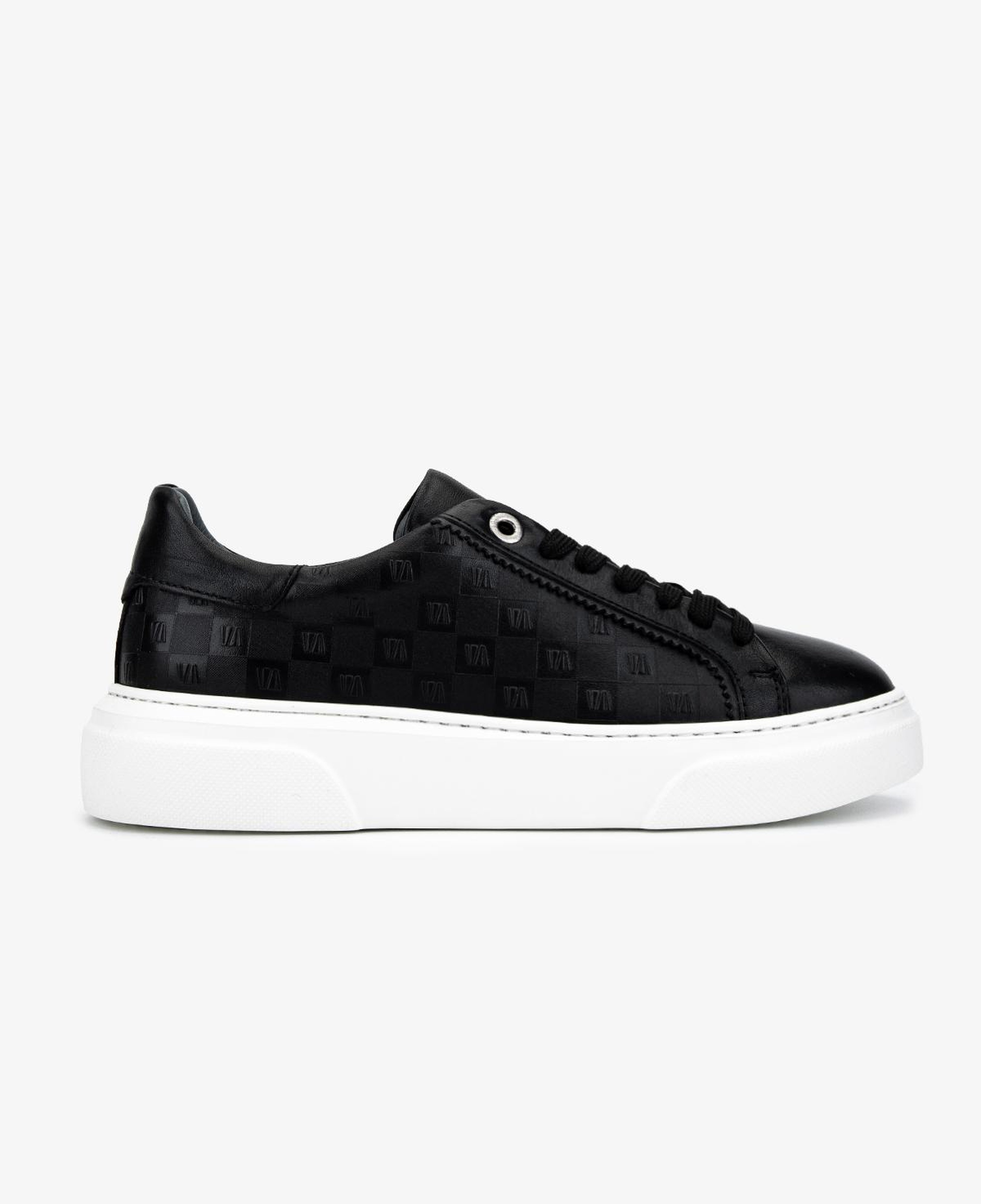 Valmenti Kadın Hakiki Deri Siyah Sneakers & Spor Ayakkabı