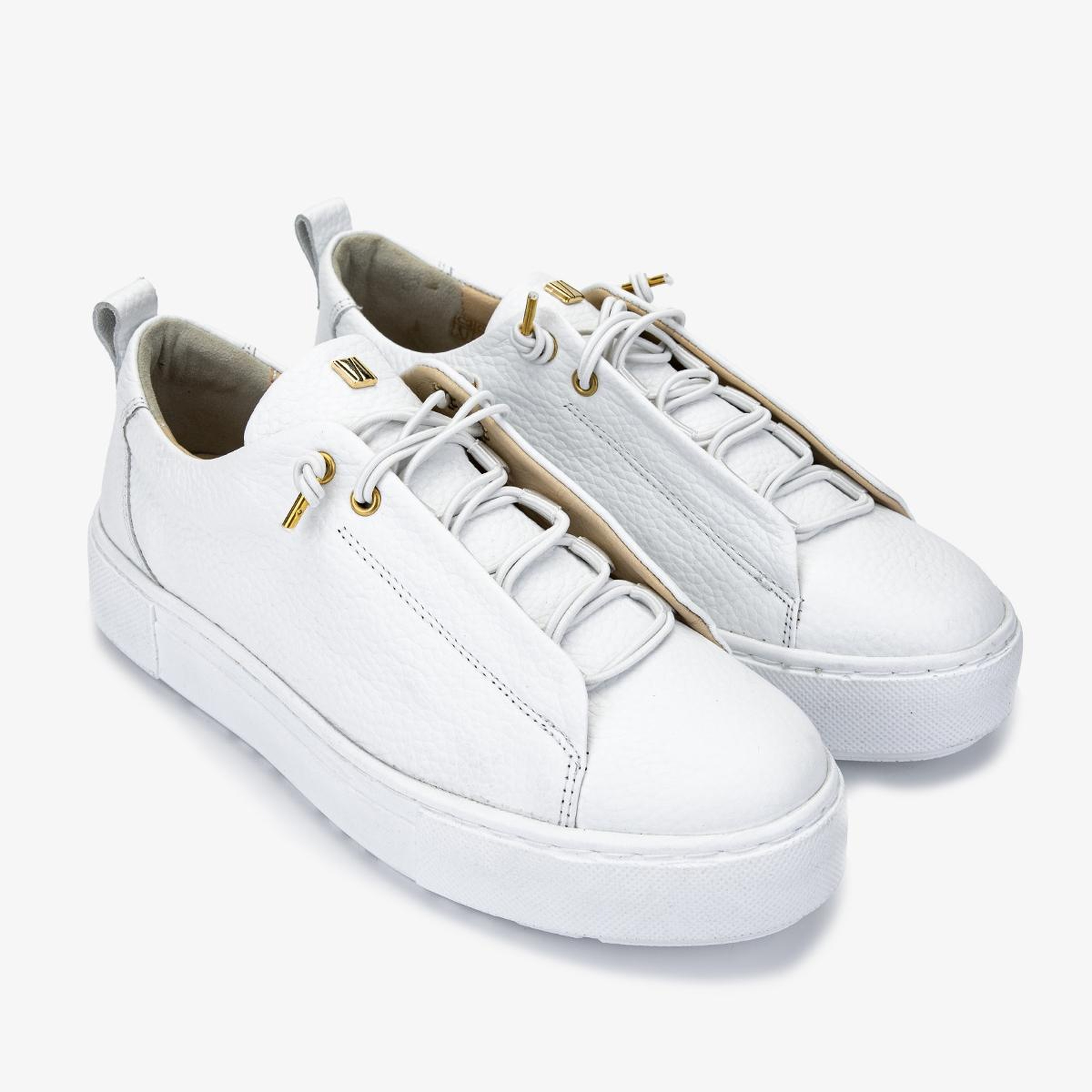 Valmenti Kadın Hakiki Deri Beyaz Sneakers & Spor Ayakkabı