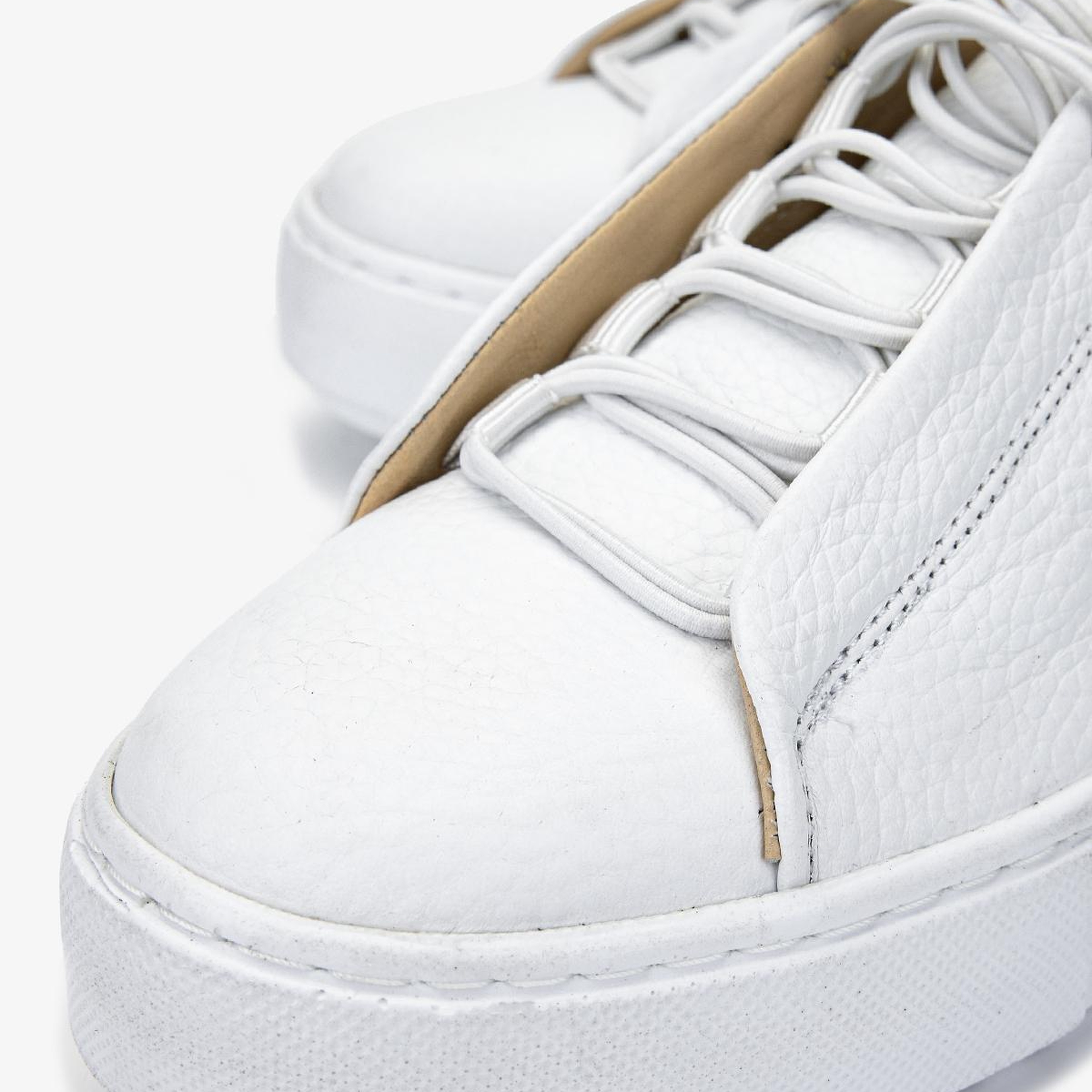 Valmenti Kadın Hakiki Deri Beyaz Sneakers & Spor Ayakkabı