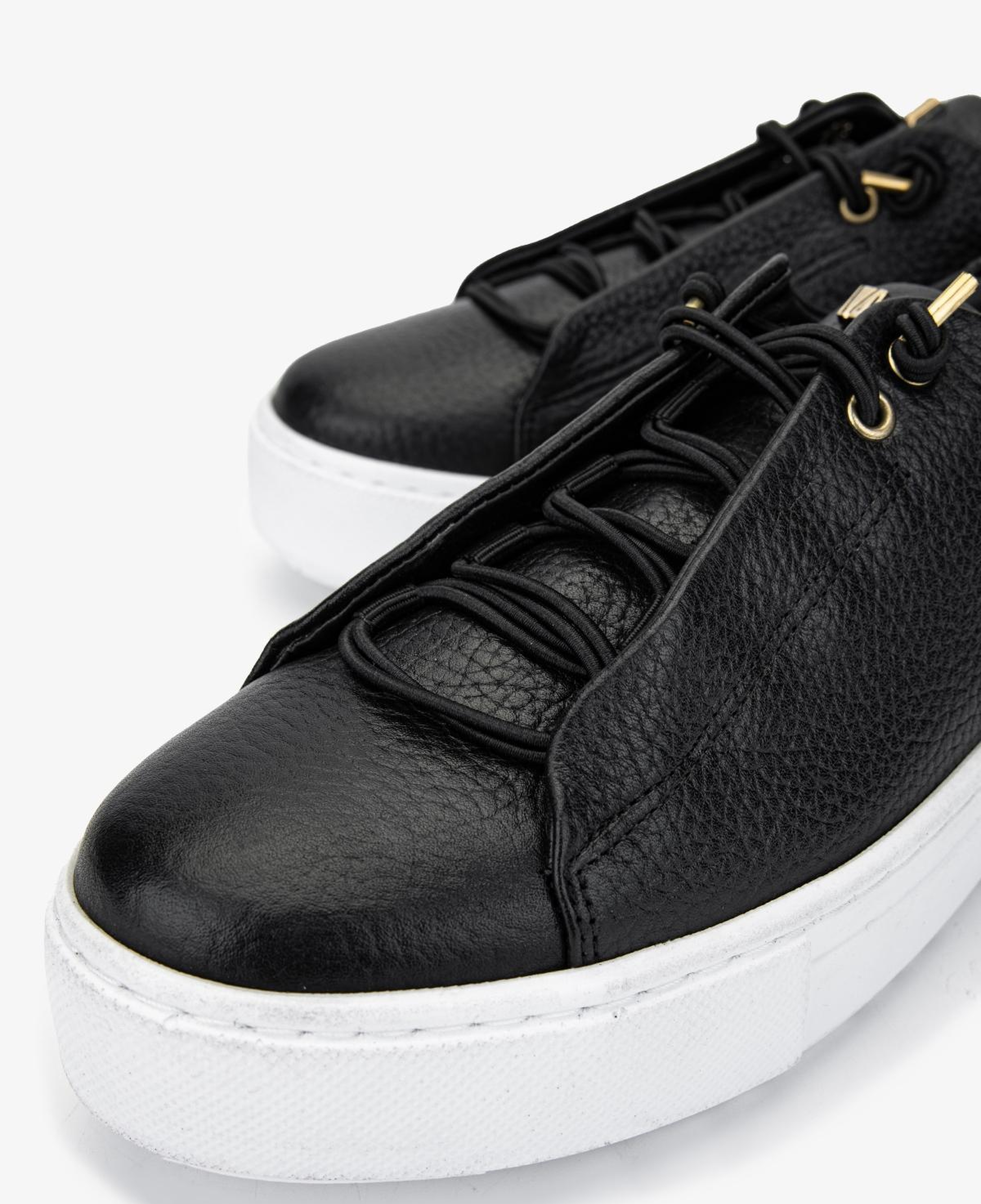 Valmenti Kadın Hakiki Deri Siyah Sneakers & Spor Ayakkabı