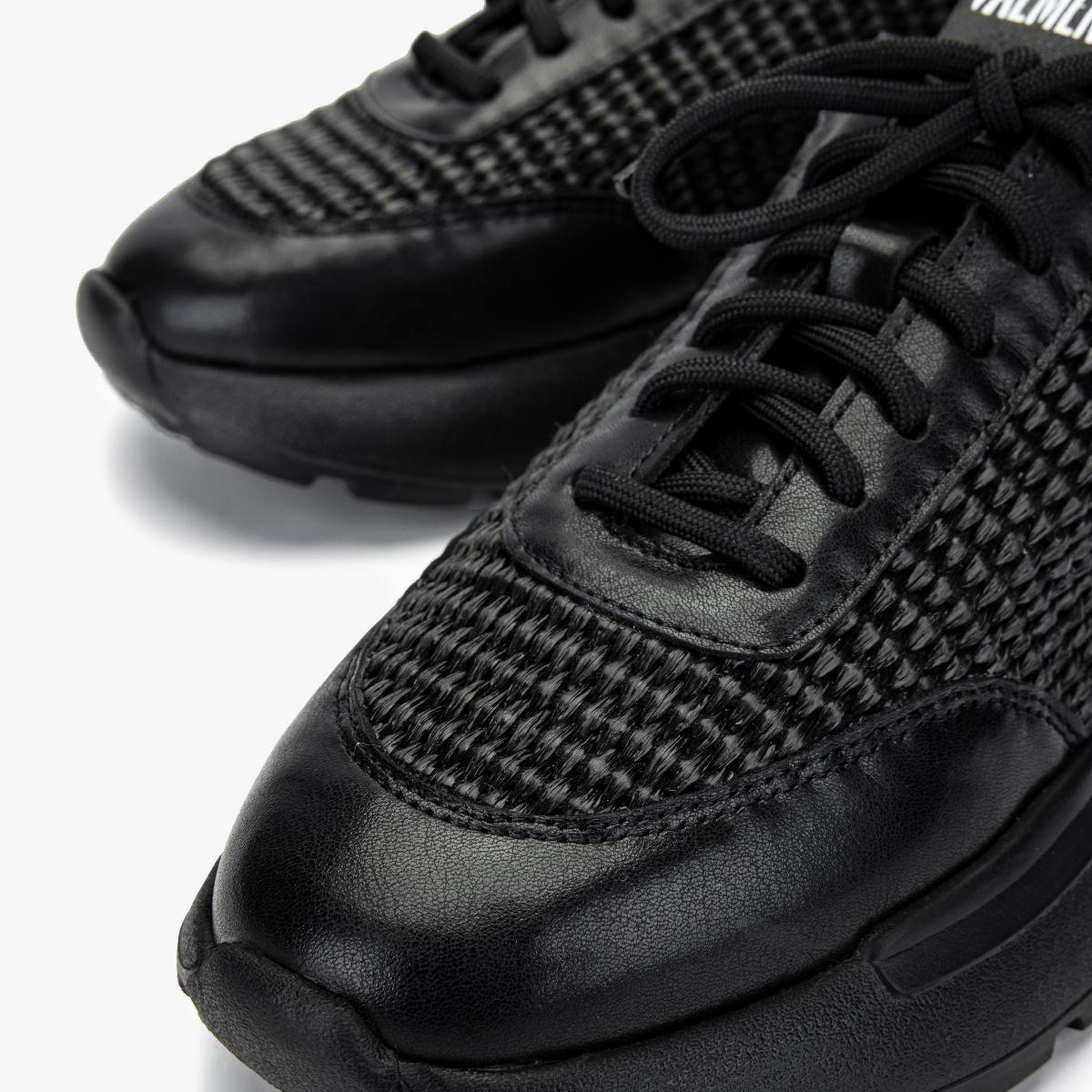 Valmenti Kadın Deri & Tekstil Siyah Sneakers & Spor Ayakkabı