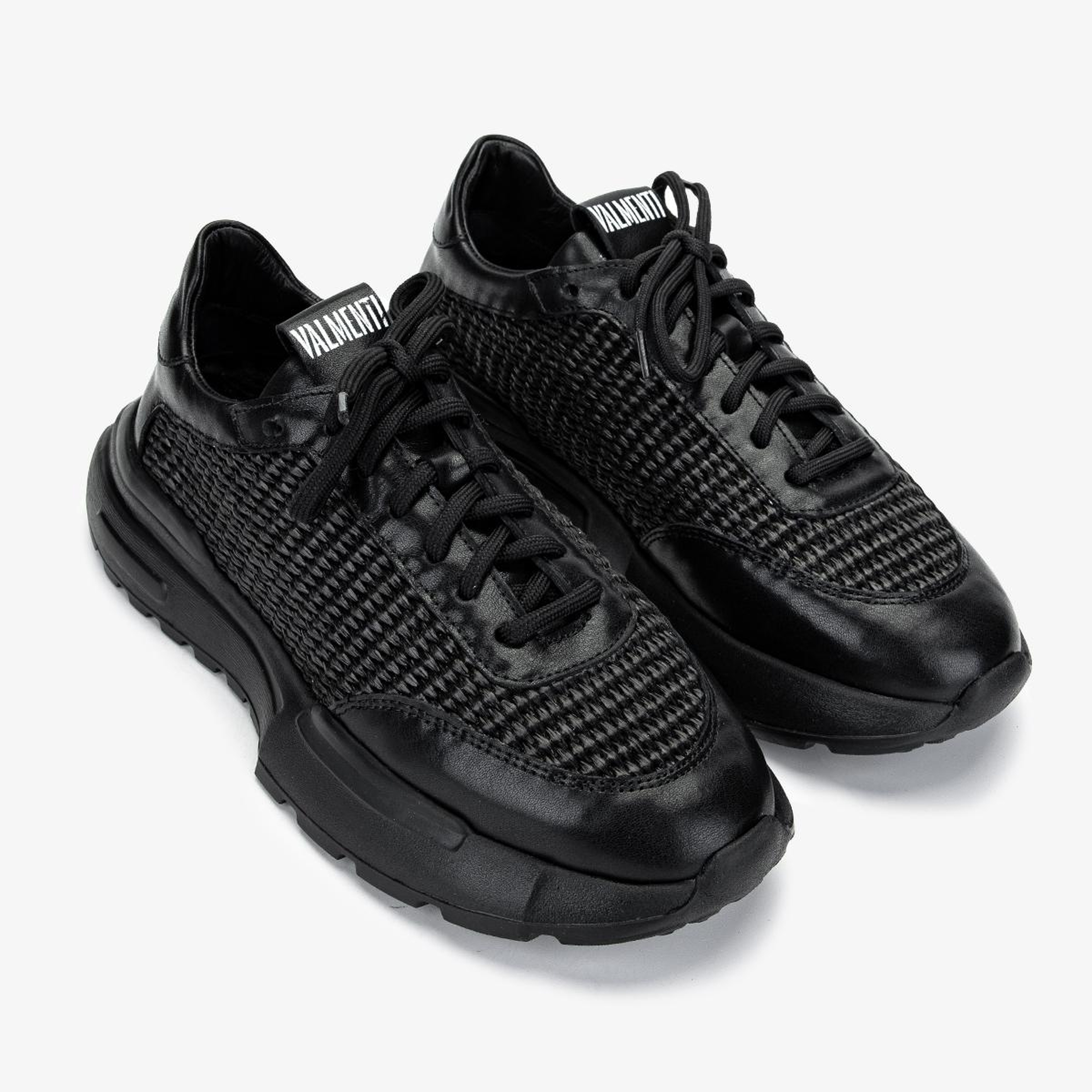 Valmenti Kadın Deri & Tekstil Siyah Sneakers & Spor Ayakkabı