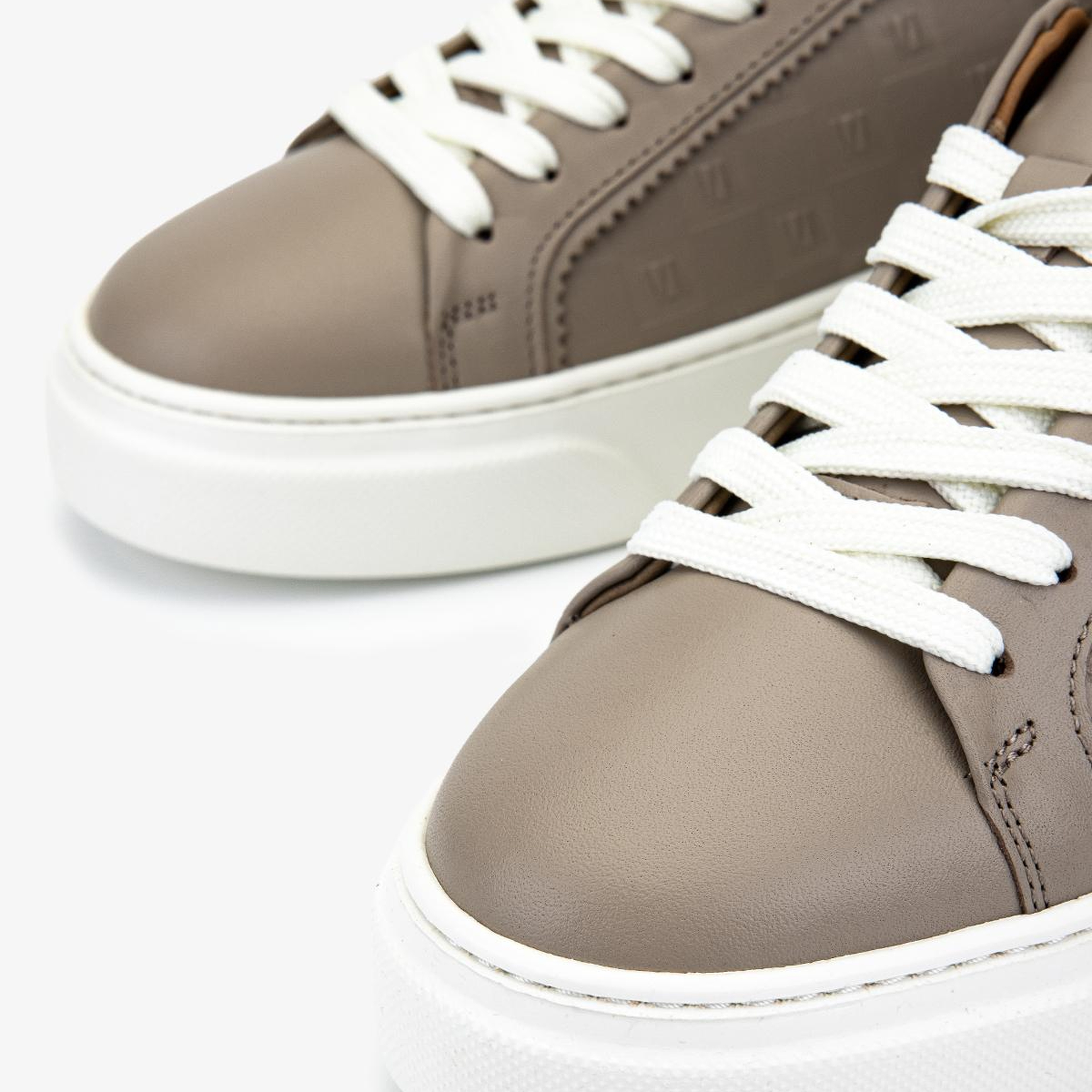 Valmenti Kadın Hakiki Deri Vizon Napa Sneakers & Spor Ayakkabı