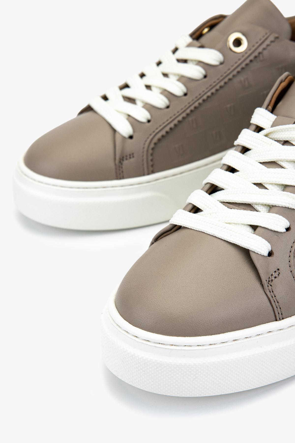 Valmenti Kadın Hakiki Deri Vizon Napa Sneakers & Spor Ayakkabı