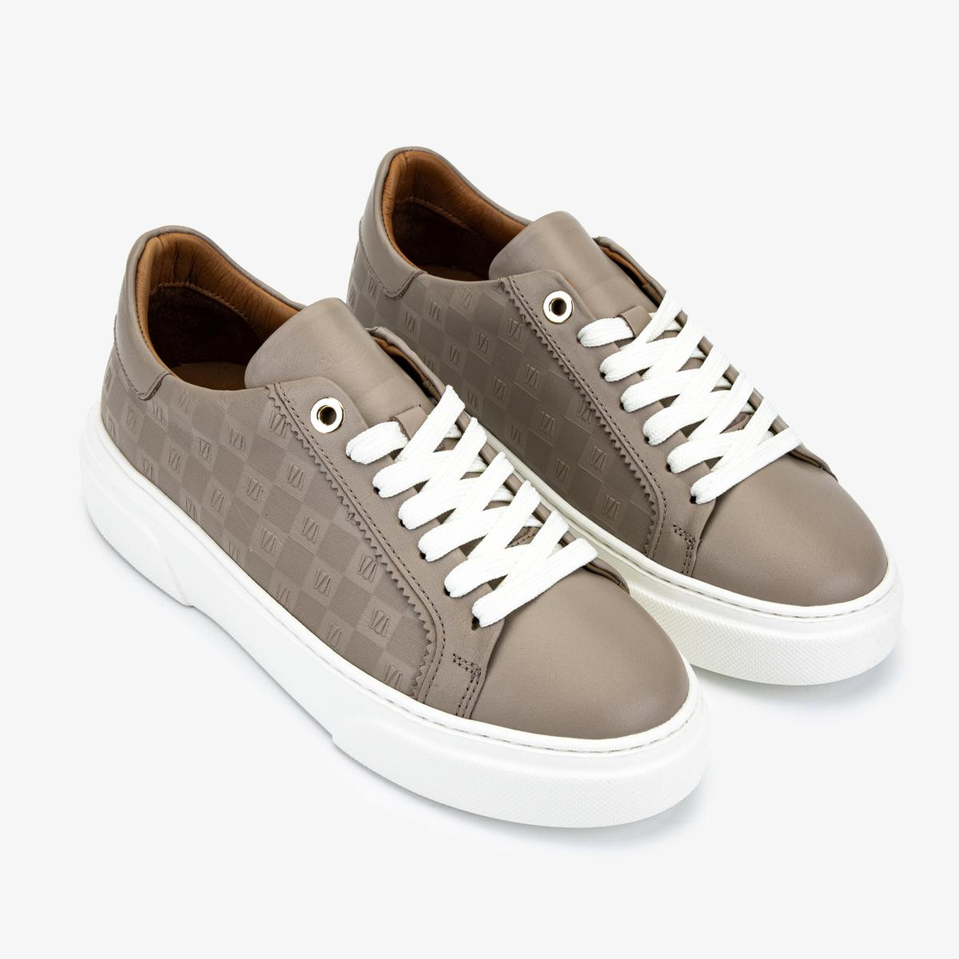 Valmenti Kadın Hakiki Deri Vizon Napa Sneakers & Spor Ayakkabı