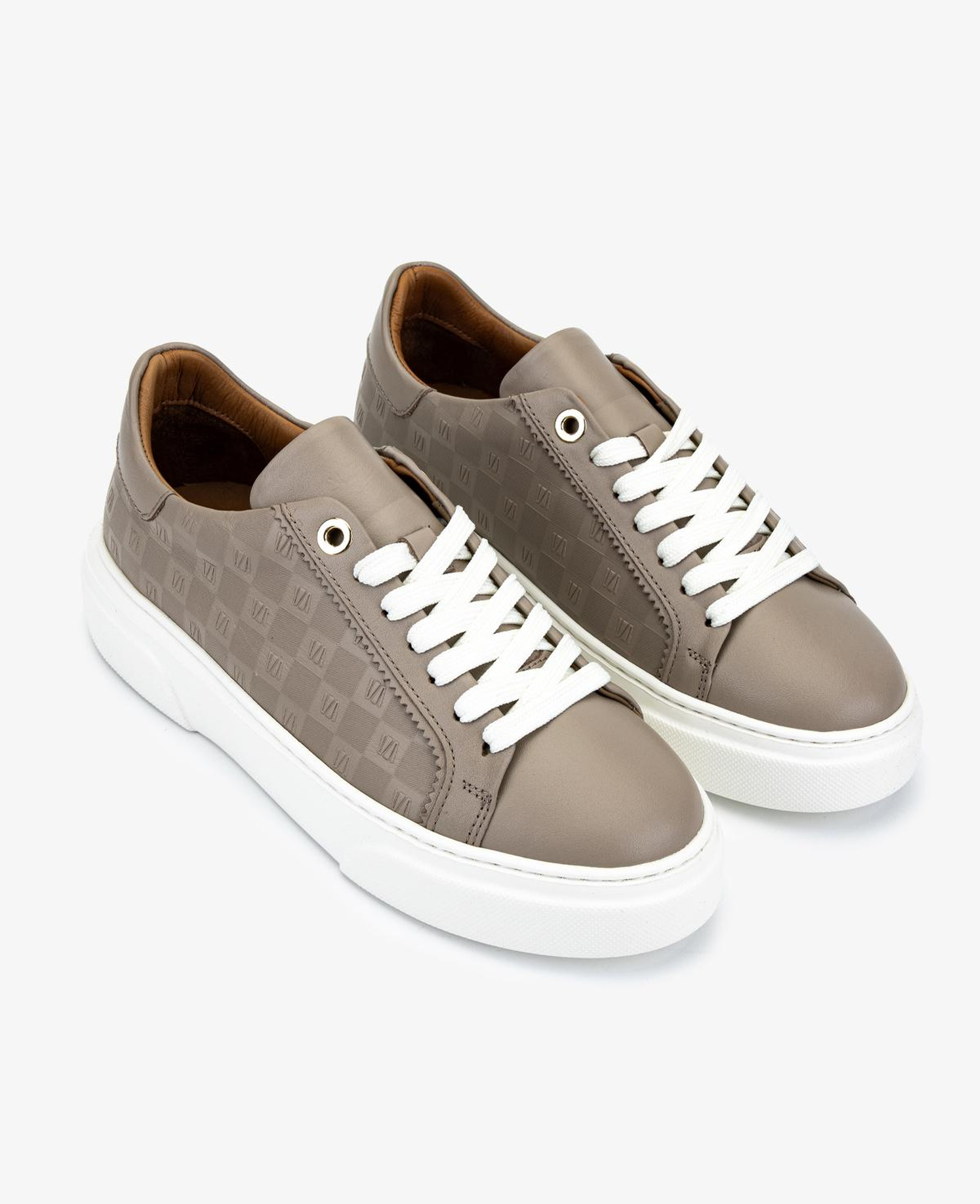 Valmenti Kadın Hakiki Deri Vizon Napa Sneakers & Spor Ayakkabı