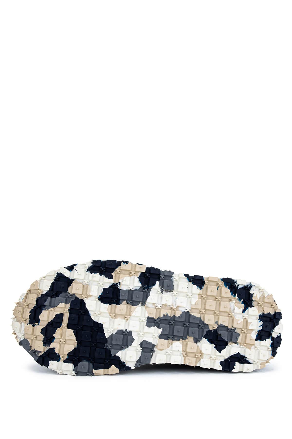 Tamer Tanca Erkek Deri & Tekstil Antrasit/Siyah Sneakers & Spor Ayakkabı