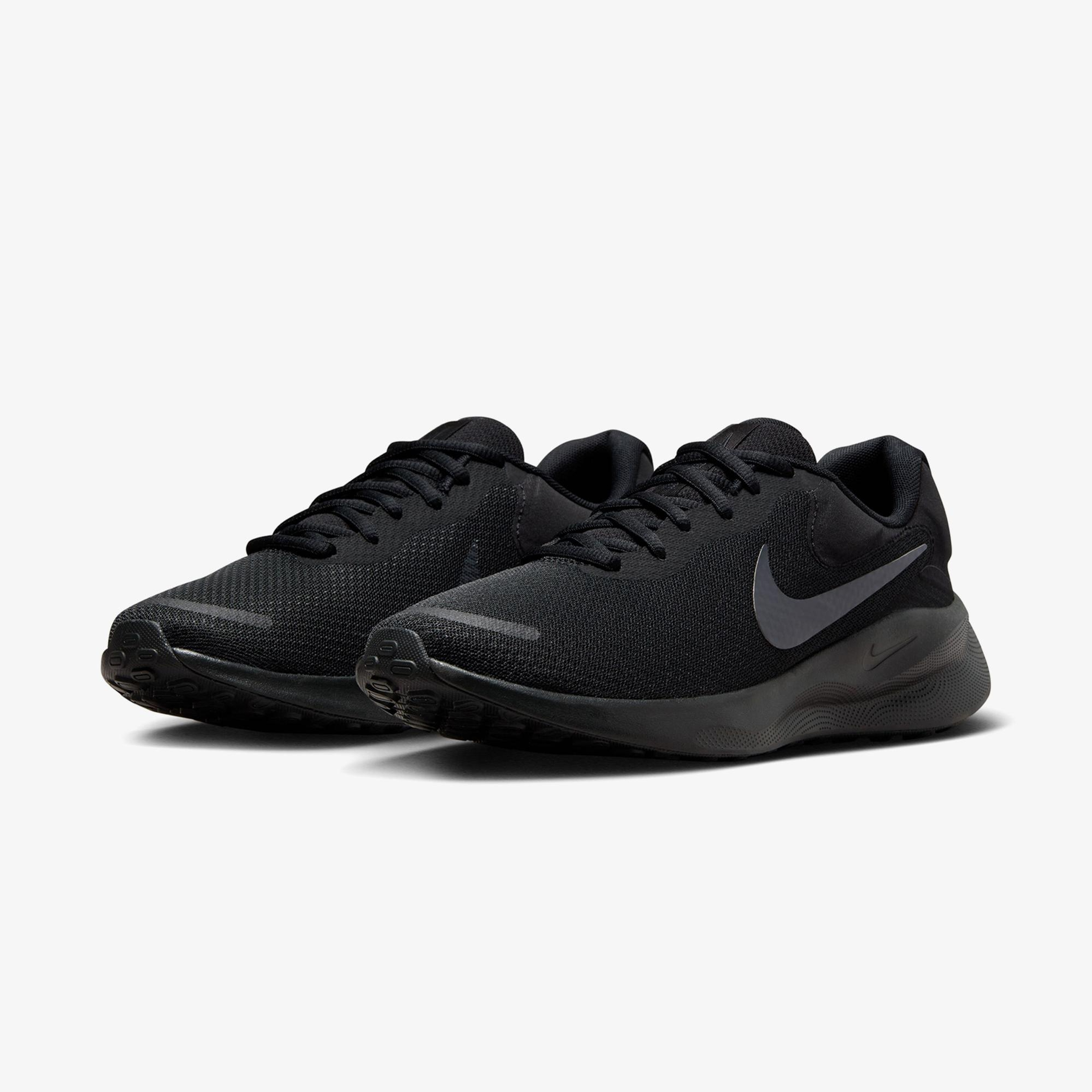 Nike Revolution 7 Erkek Siyah Koşu Ayakkabısı