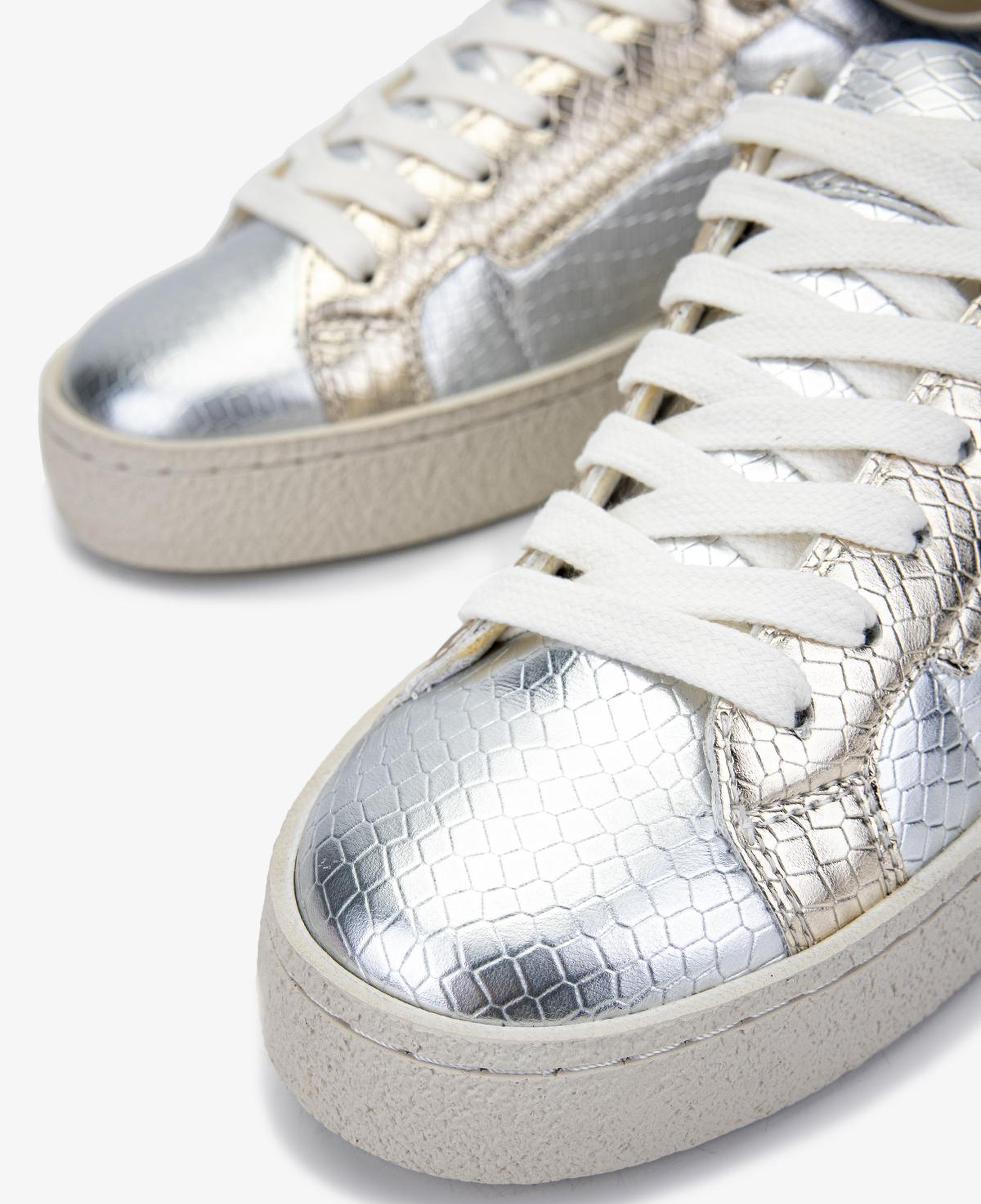 Valmenti Kadın Suni Deri Gri Sneakers & Spor Ayakkabı