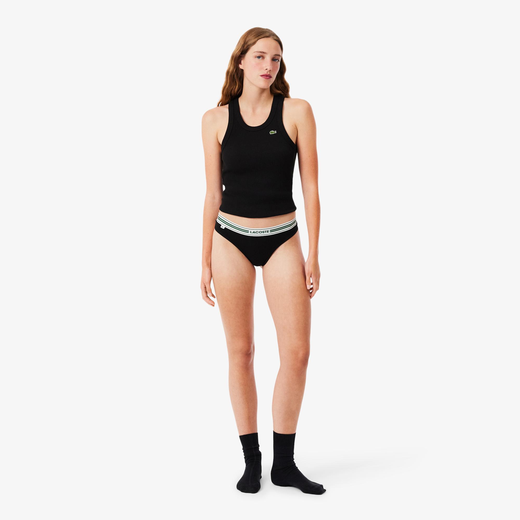 Lacoste Kadın Siyah Külot
