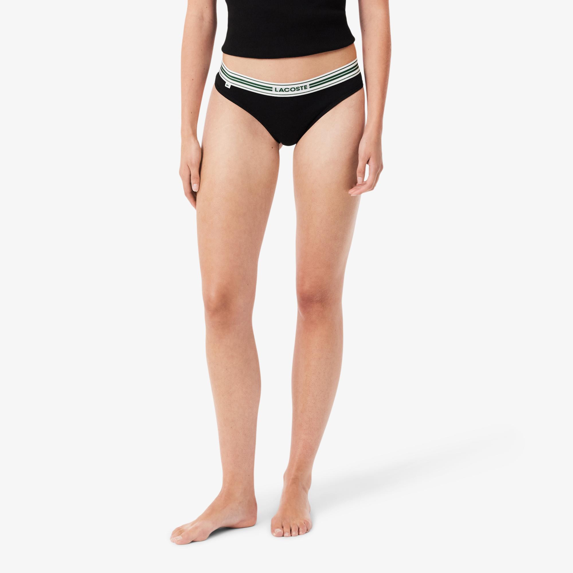 Lacoste Kadın Siyah Külot
