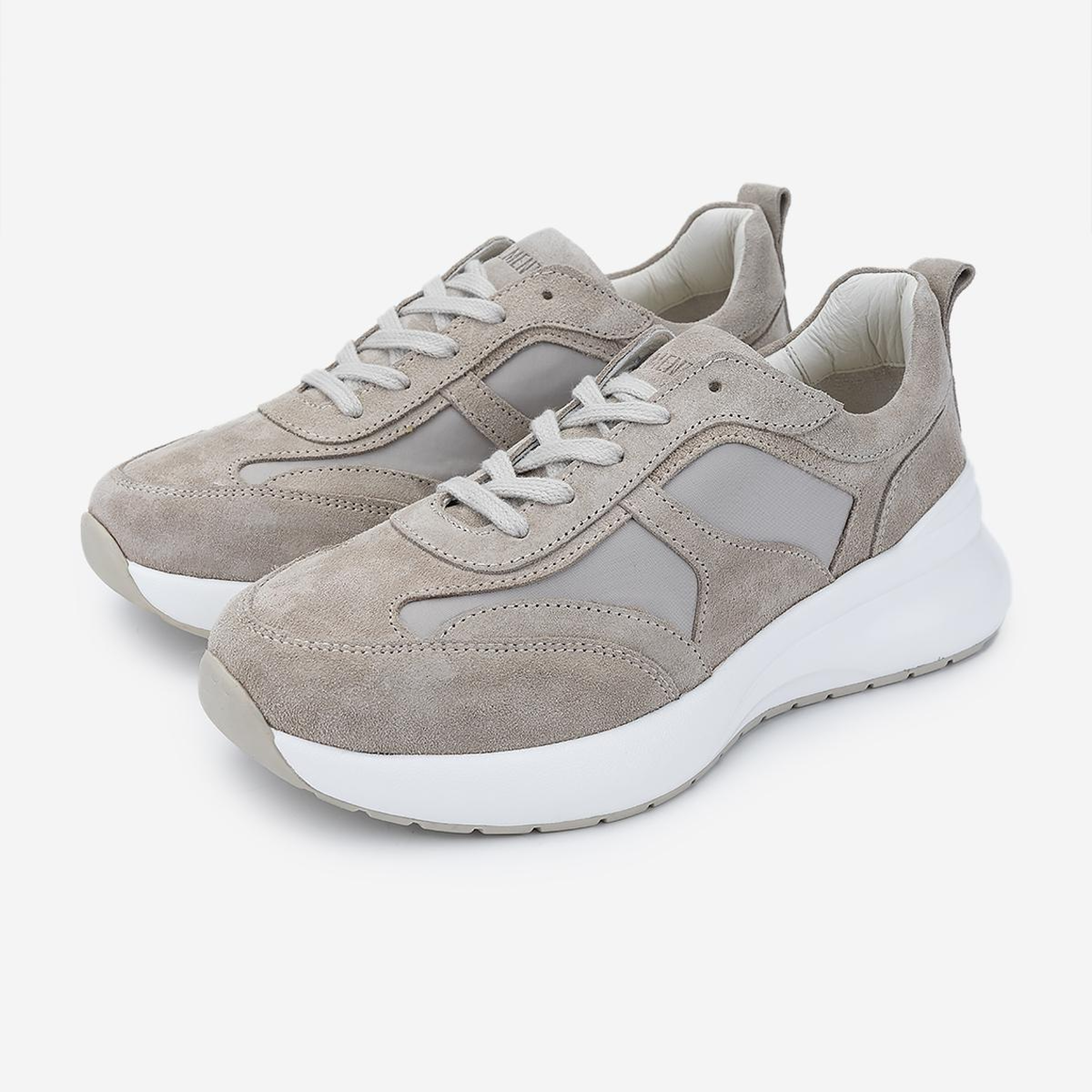 Valmenti Kadın Hakiki Deri Bej Sneakers & Spor Ayakkabı