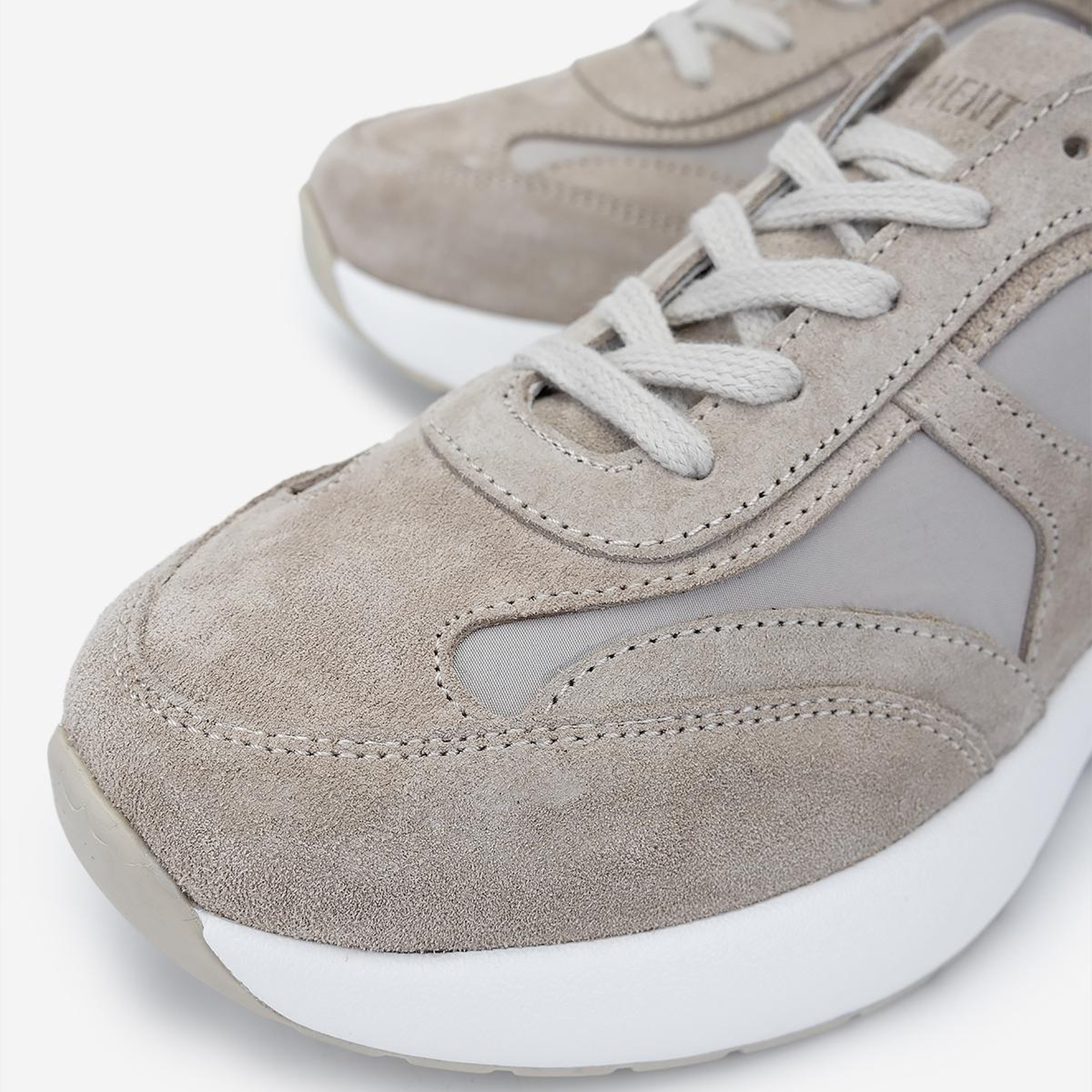 Valmenti Kadın Hakiki Deri Bej Sneakers & Spor Ayakkabı