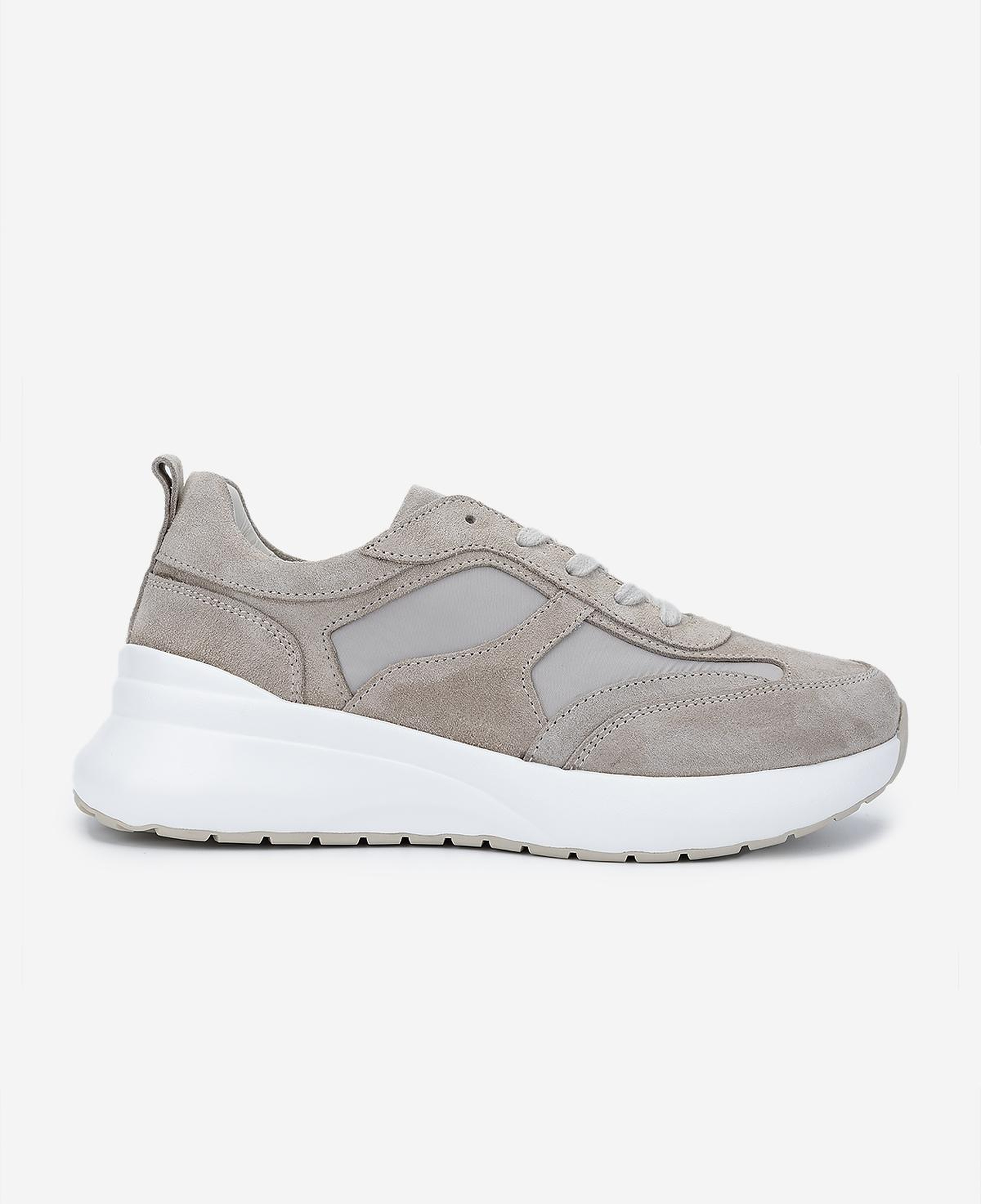 Valmenti Kadın Hakiki Deri Bej Sneakers & Spor Ayakkabı