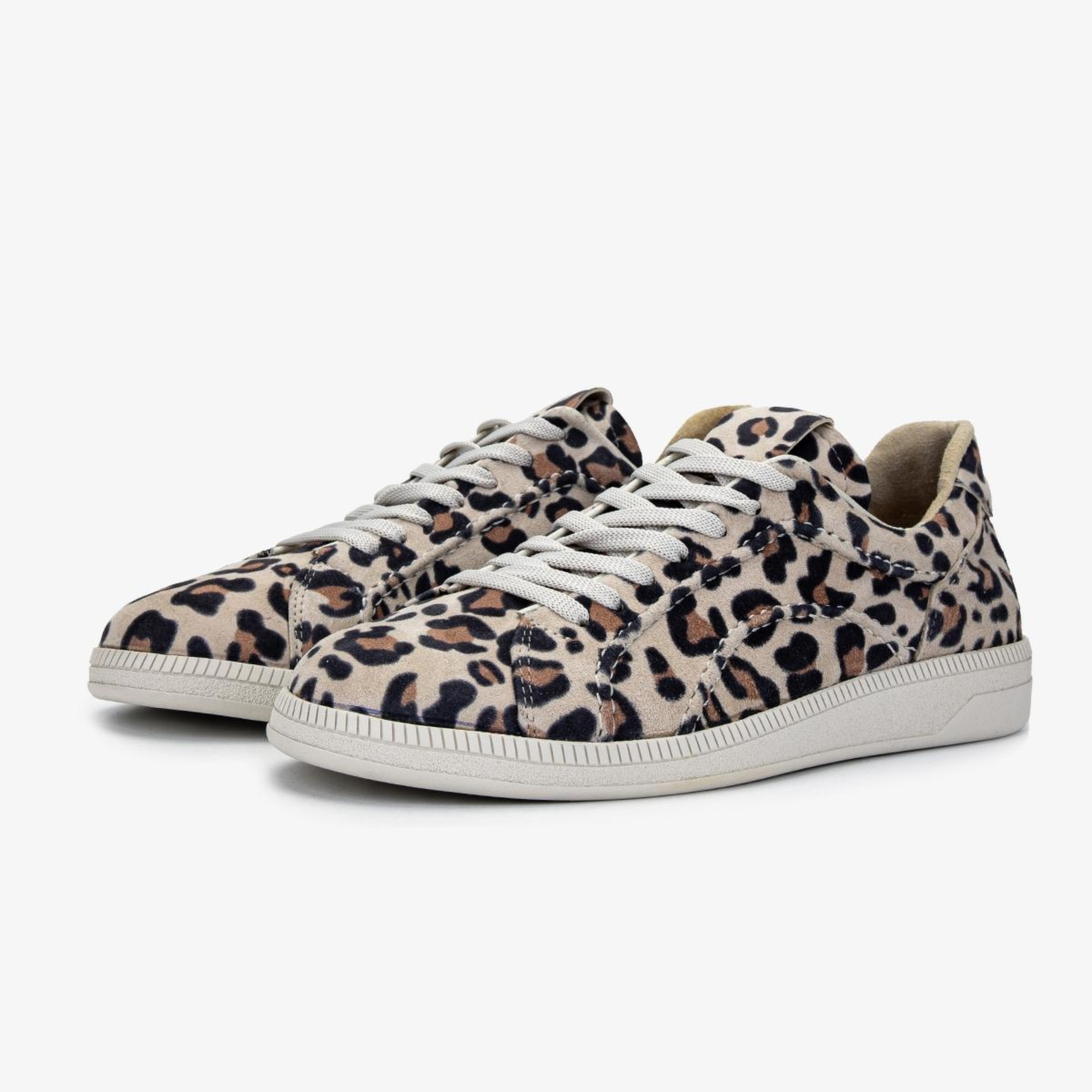 Valmenti Kadın Hakiki Deri Leopar Sneakers & Spor Ayakkabı