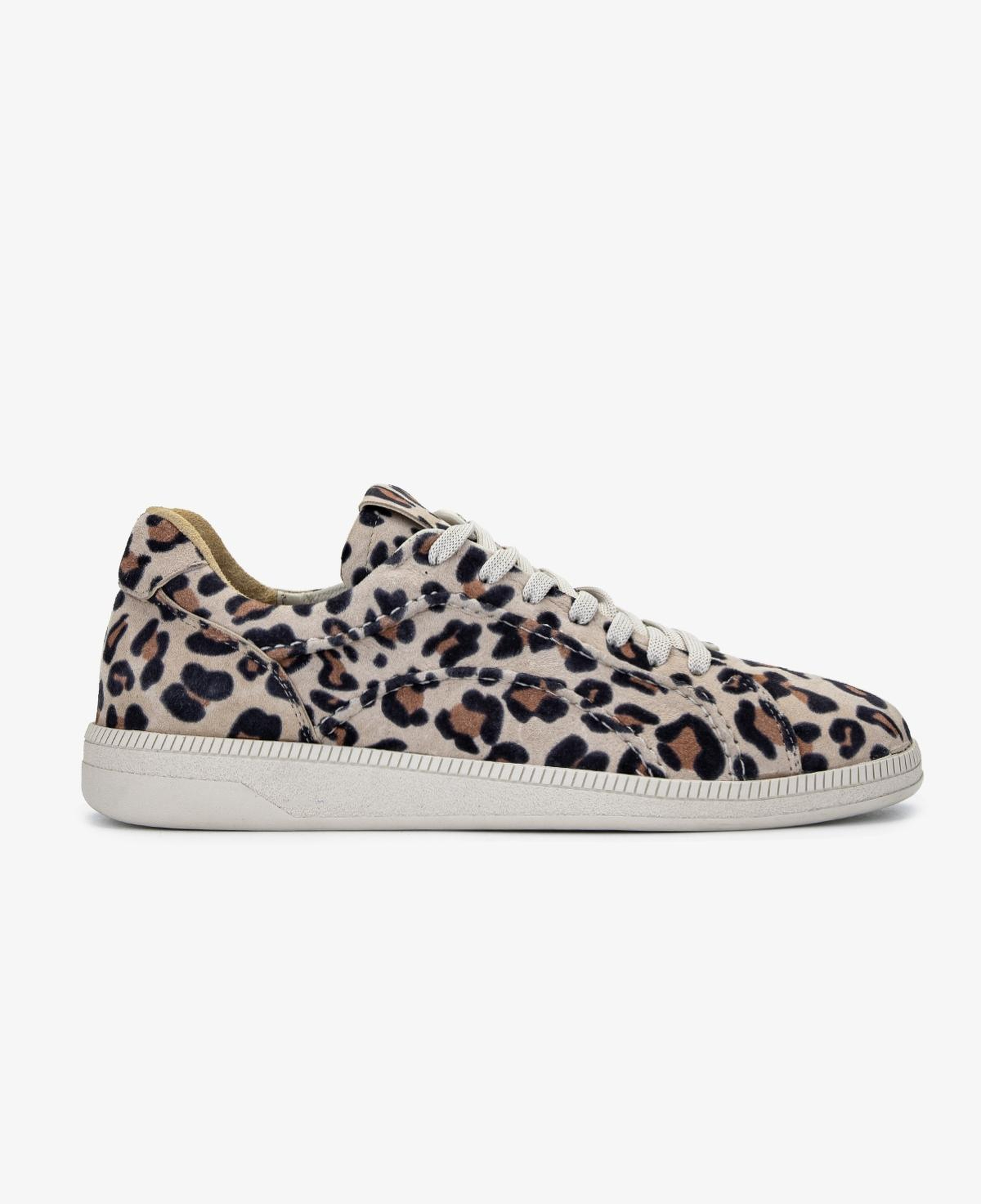 Valmenti Kadın Hakiki Deri Leopar Sneakers & Spor Ayakkabı