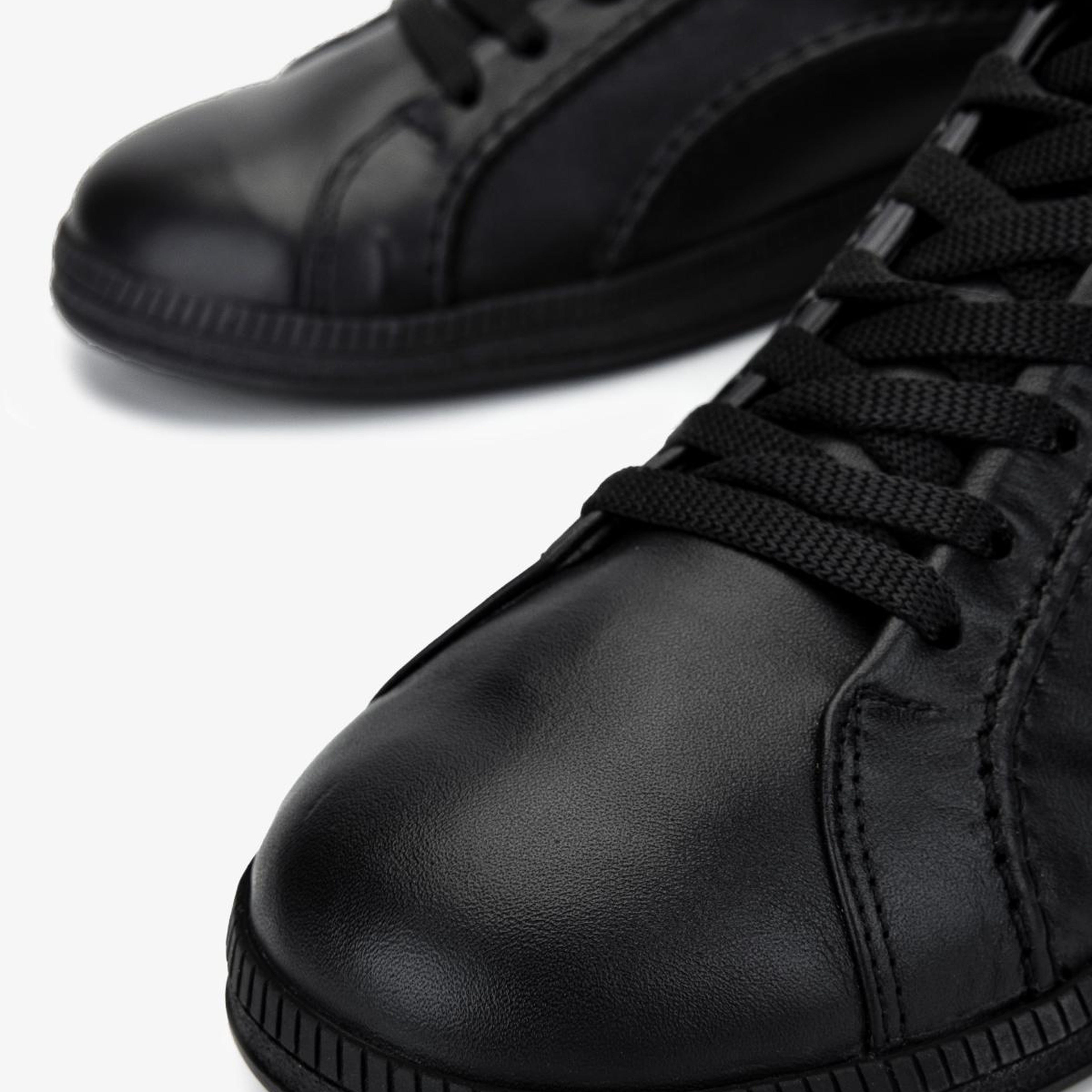 Valmenti Kadın Hakiki Deri Siyah Sneakers & Spor Ayakkabı