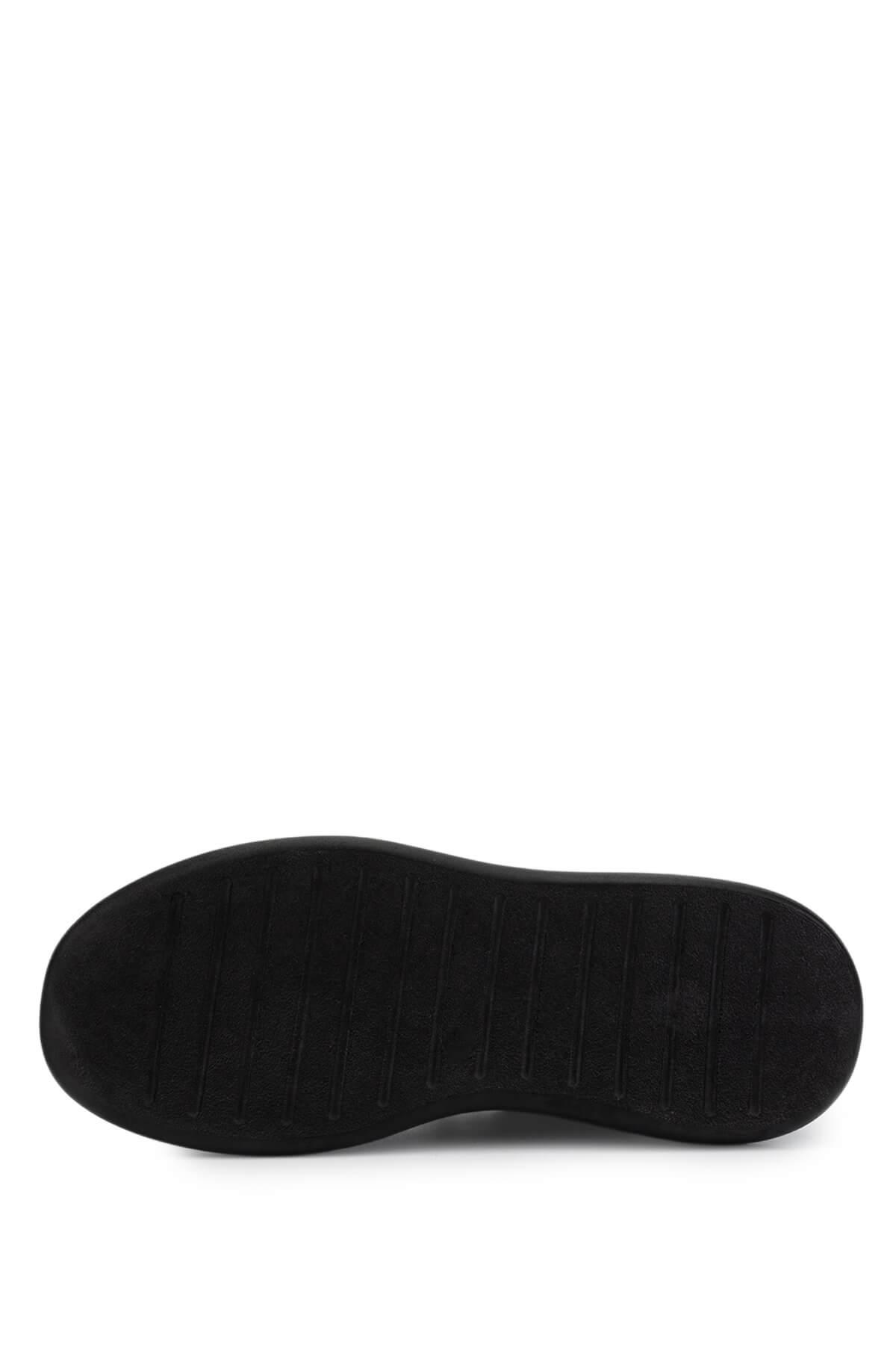 Tamer Tanca Kadın Suni Deri/Tekstil Siyah Sneakers & Spor Ayakkabı