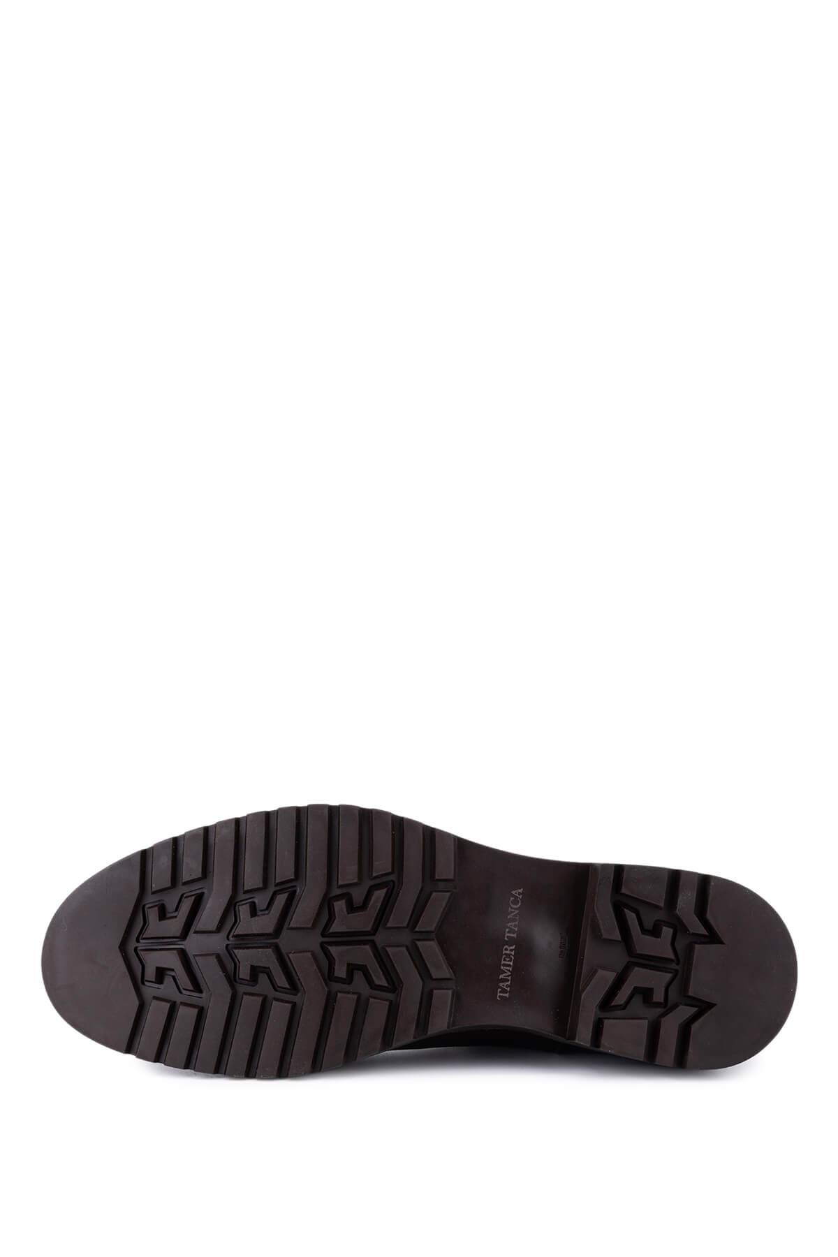 Tamer Tanca Erkek Hakiki Deri Kahverengi Casual Bot