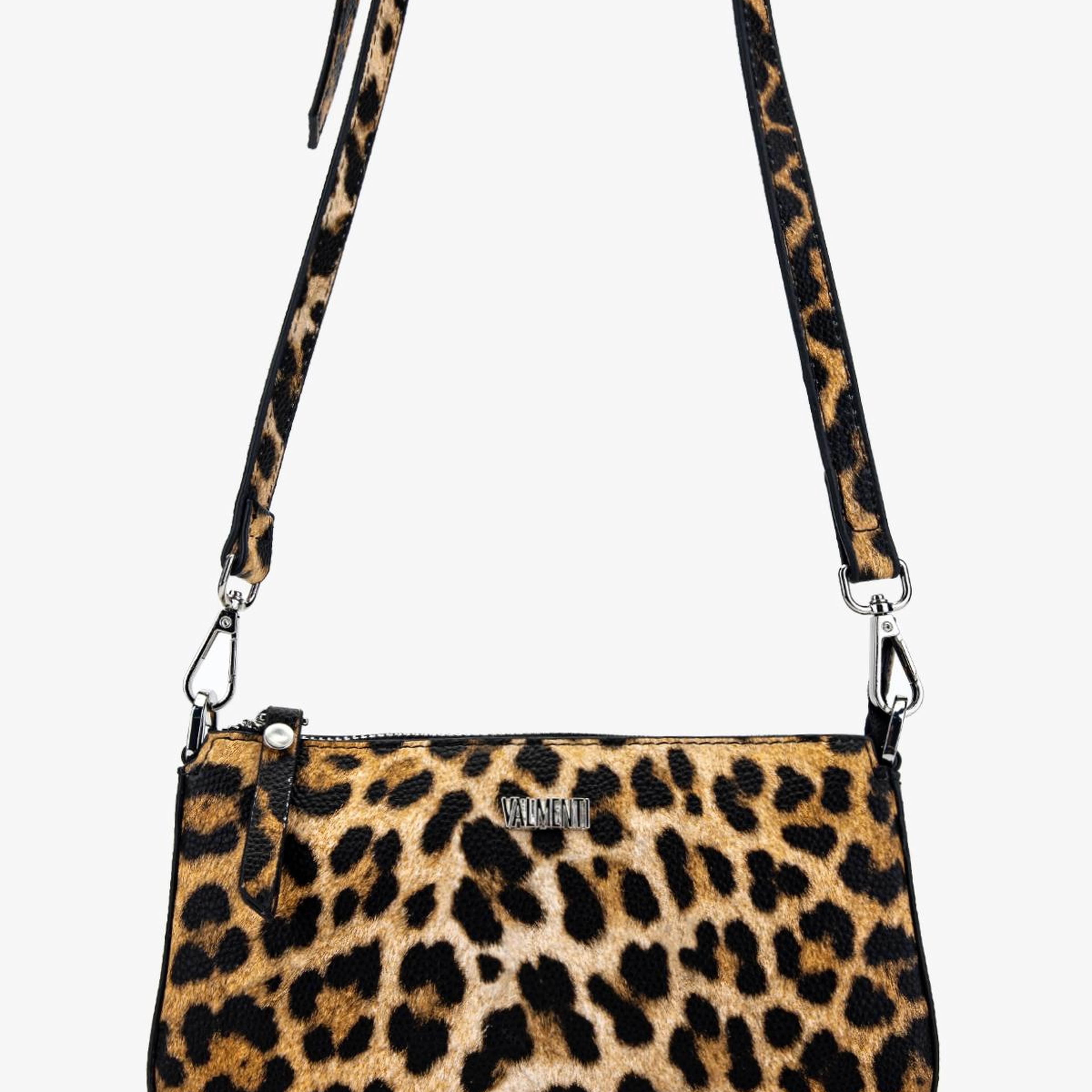 Valmenti Kadın Suni Deri Leopar Omuz Çanta