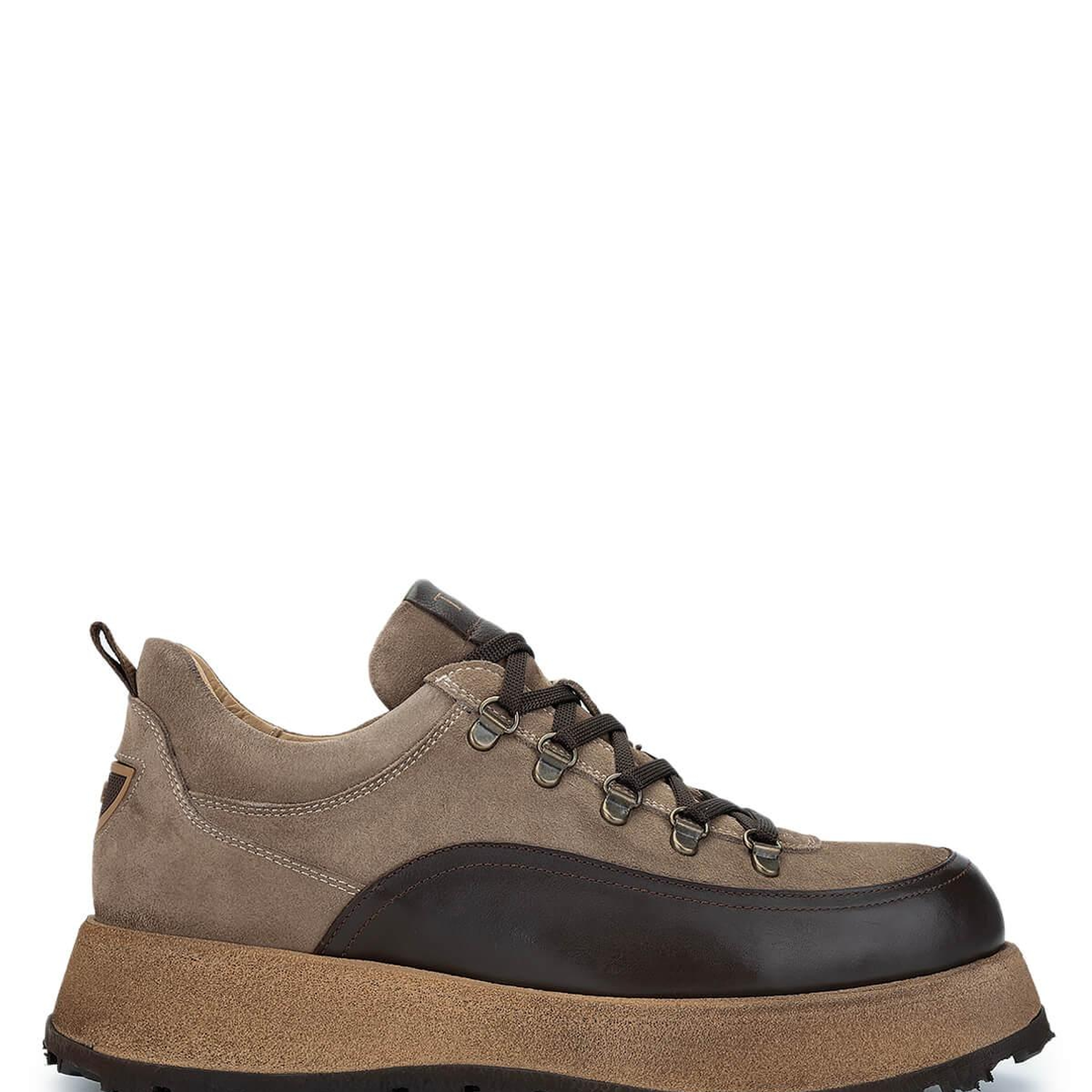 Tamer Tanca Erkek Hakiki Deri Bej Süet Sneakers & Spor Ayakkabı