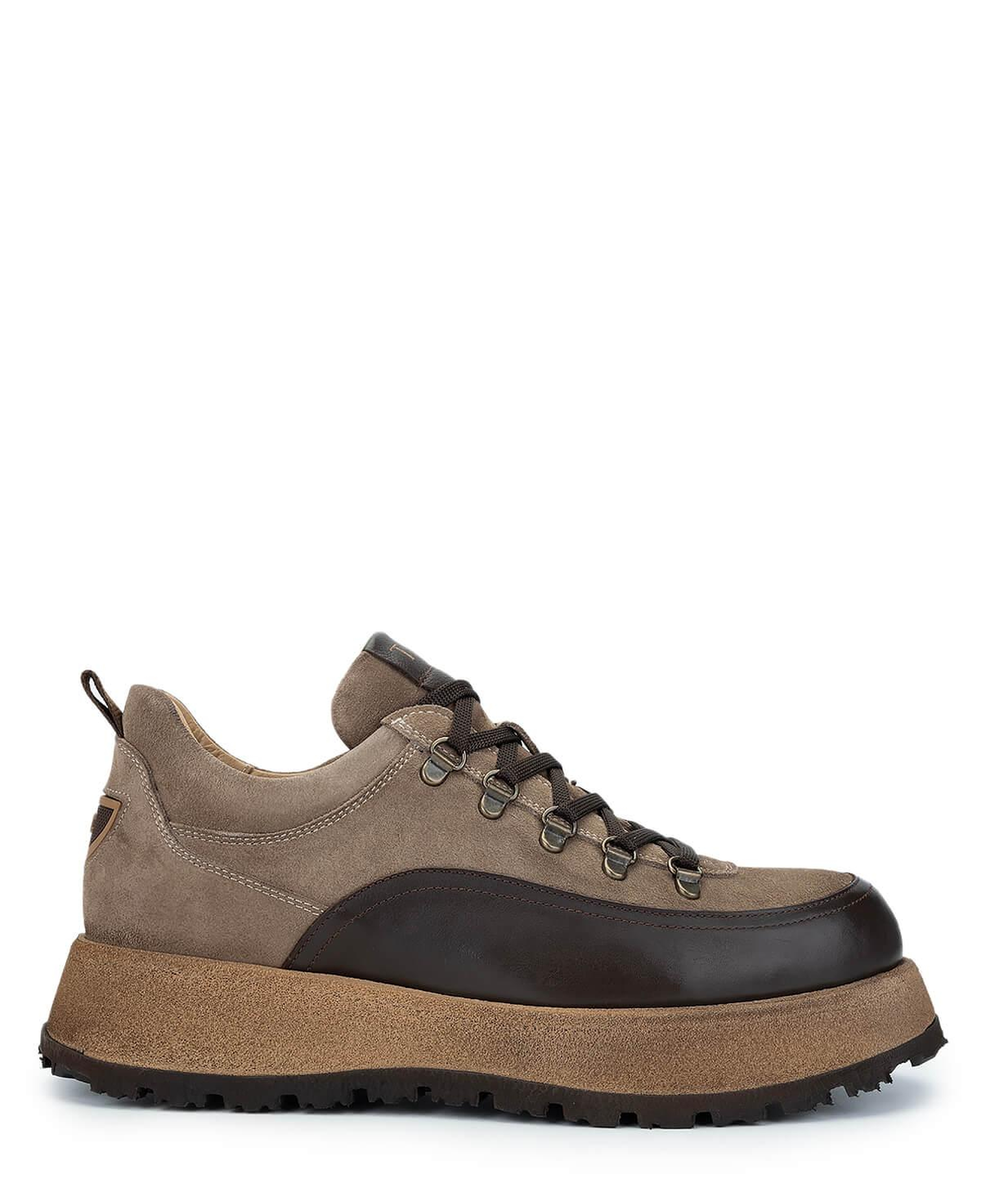Tamer Tanca Erkek Hakiki Deri Bej Süet Sneakers & Spor Ayakkabı